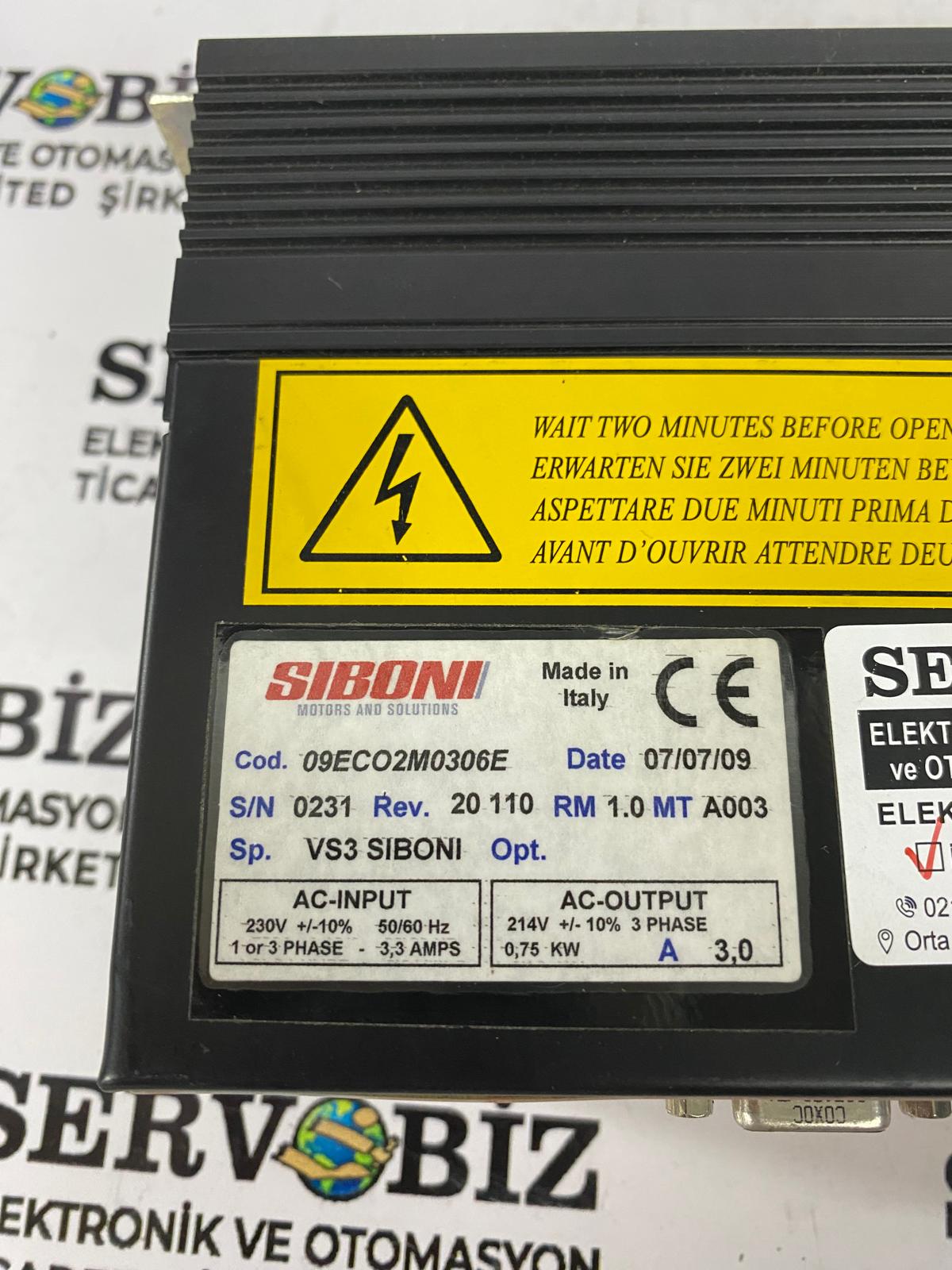 SIBONI 09ECO2M0306E