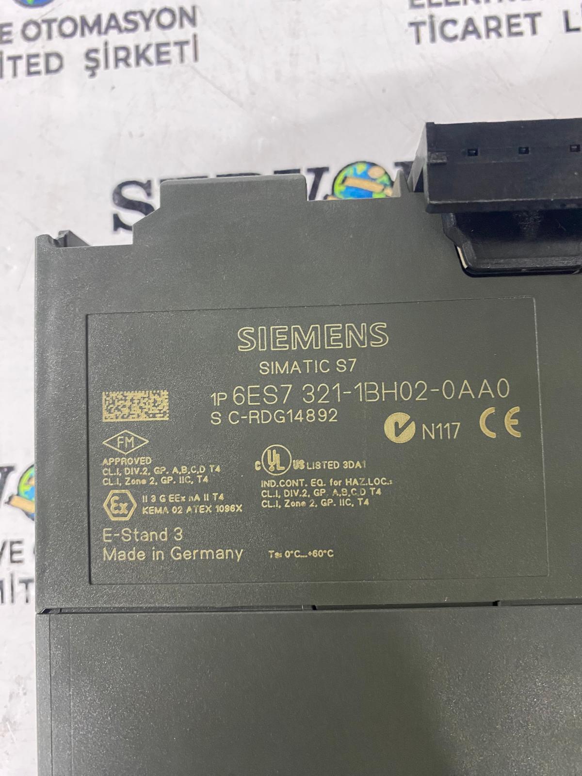 SIEMENS 6ES7 321-1BH02-0AA0