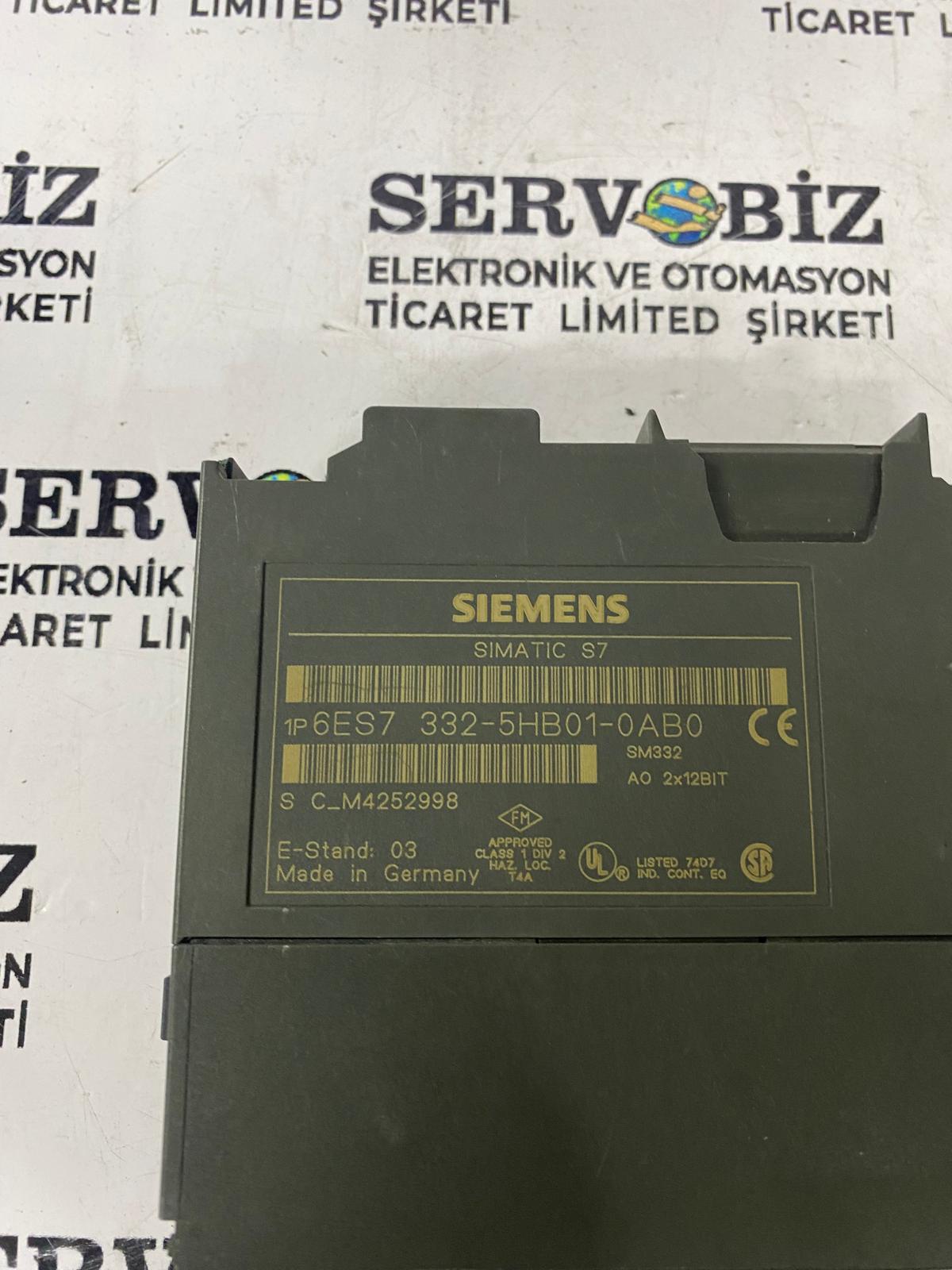 SIEMENS 6ES7 332-5HB01-0AB0