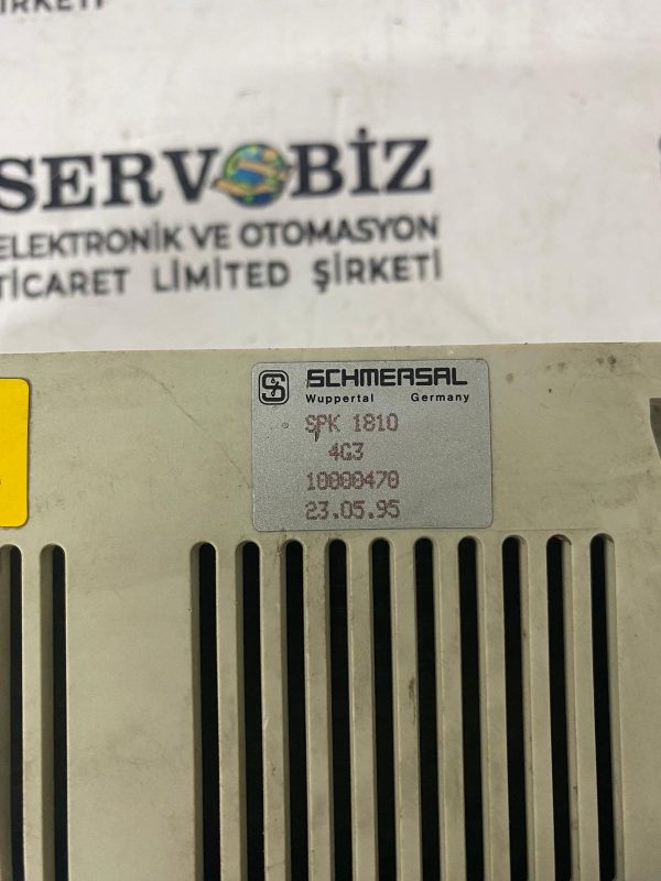 SCHMERSAL SPK 1810 4G3