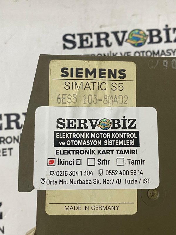 SIEMENS 6ES5 103-8MA02