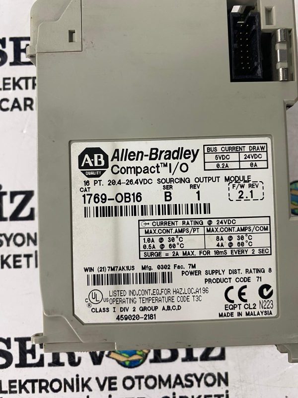 ALLEN BRADLEY 1769-OB16