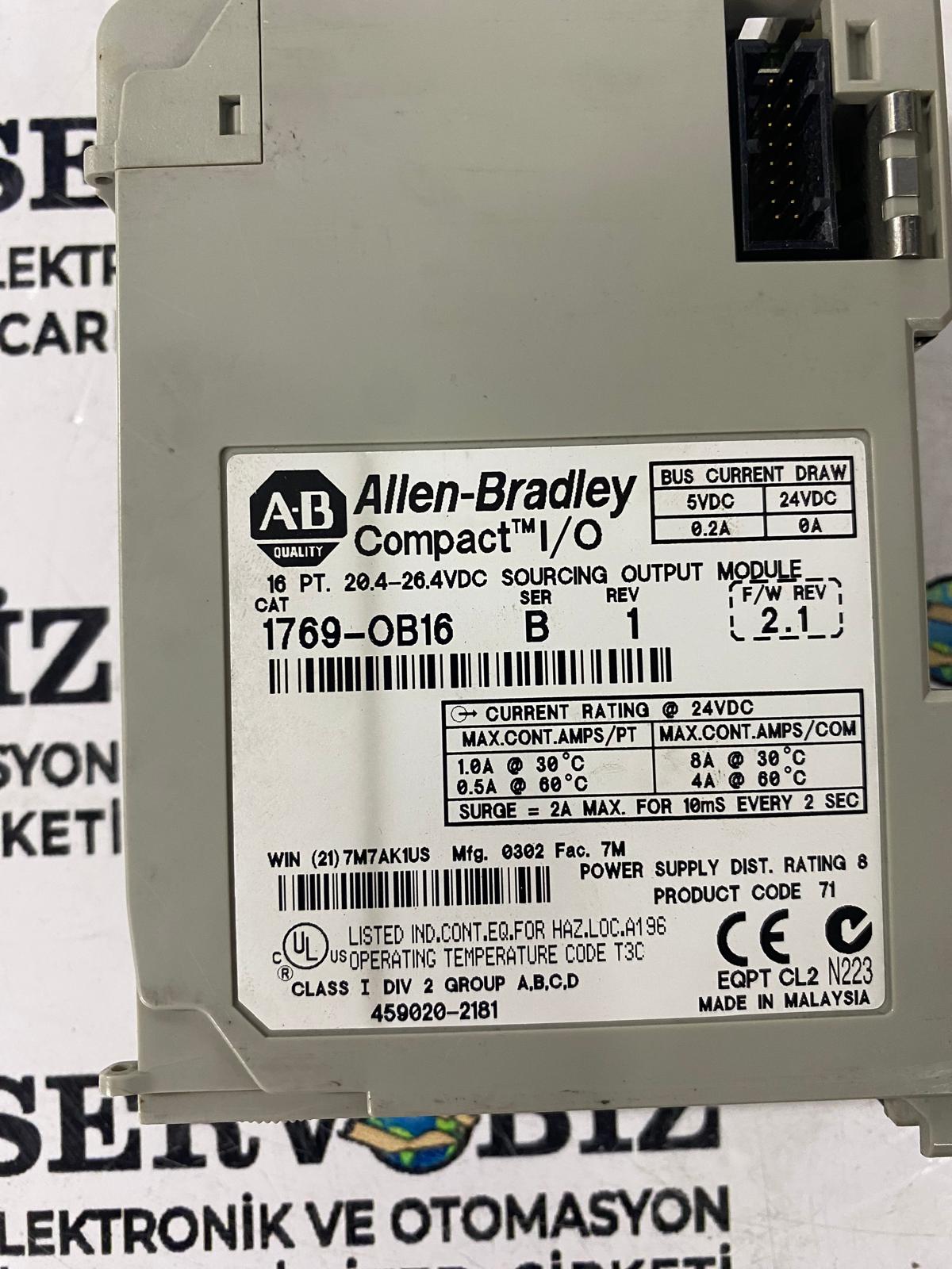 ALLEN BRADLEY 1769-OB16