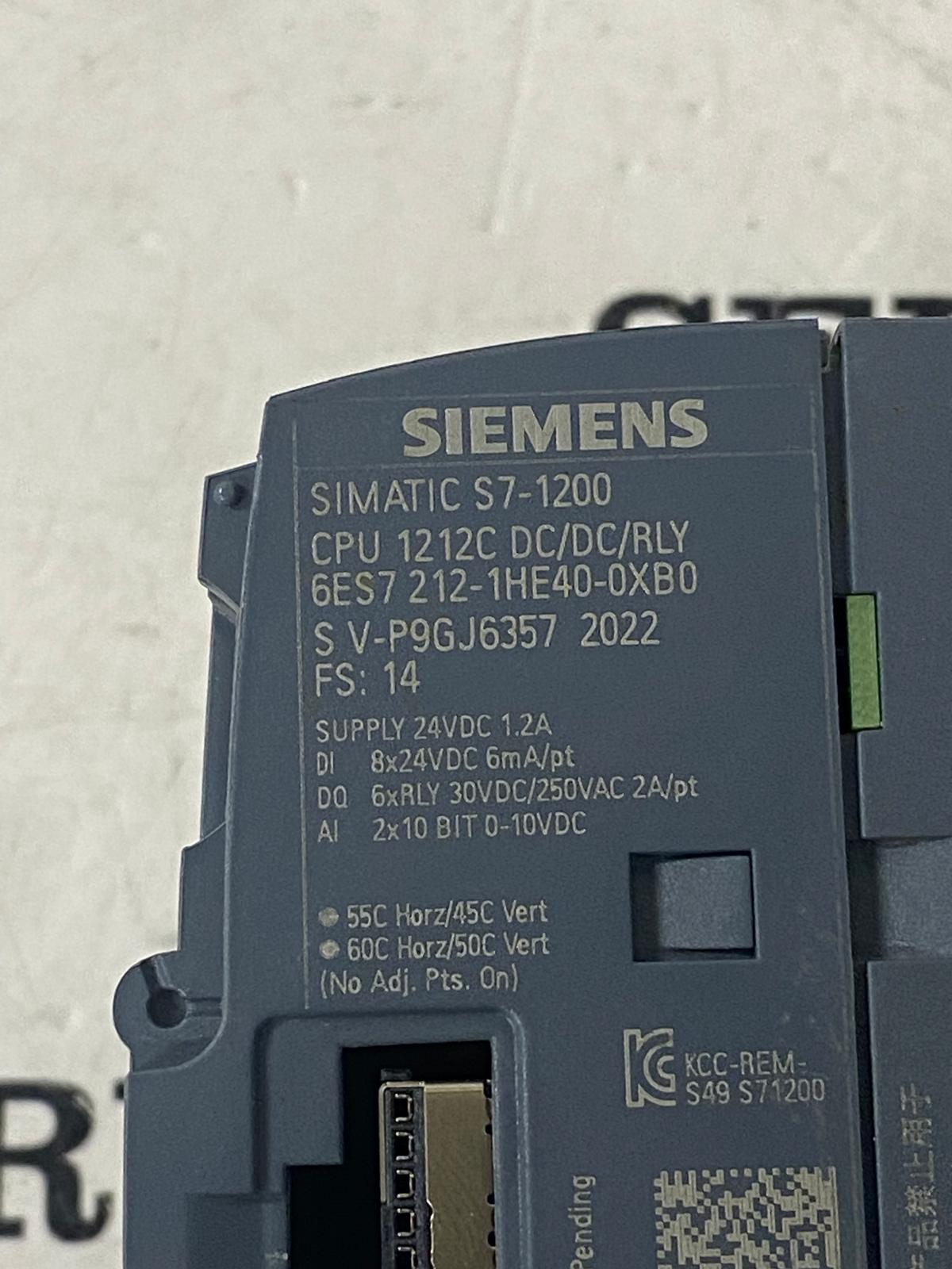 SIEMENS 6ES7 212-1HE40-0XB0