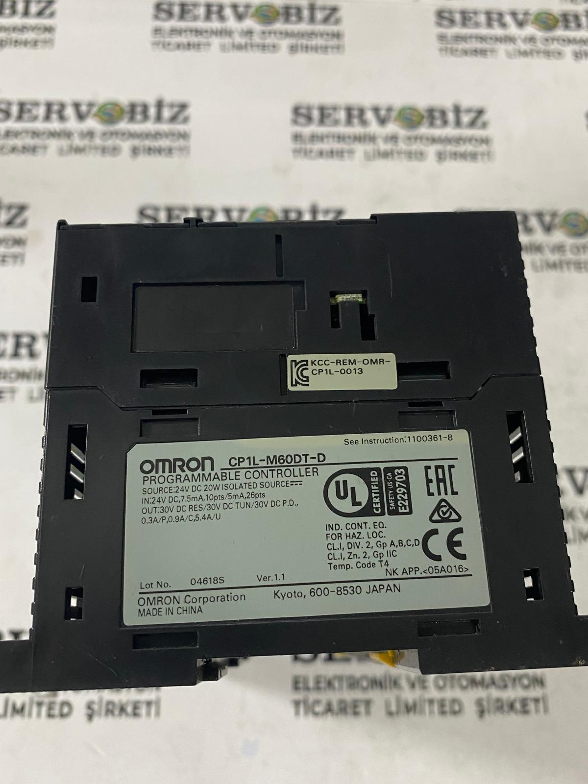 OMRON CP1L-M60DT-D