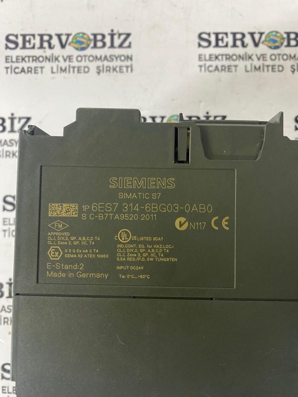 SIEMENS 6ES7 314-6BG03-0AB0