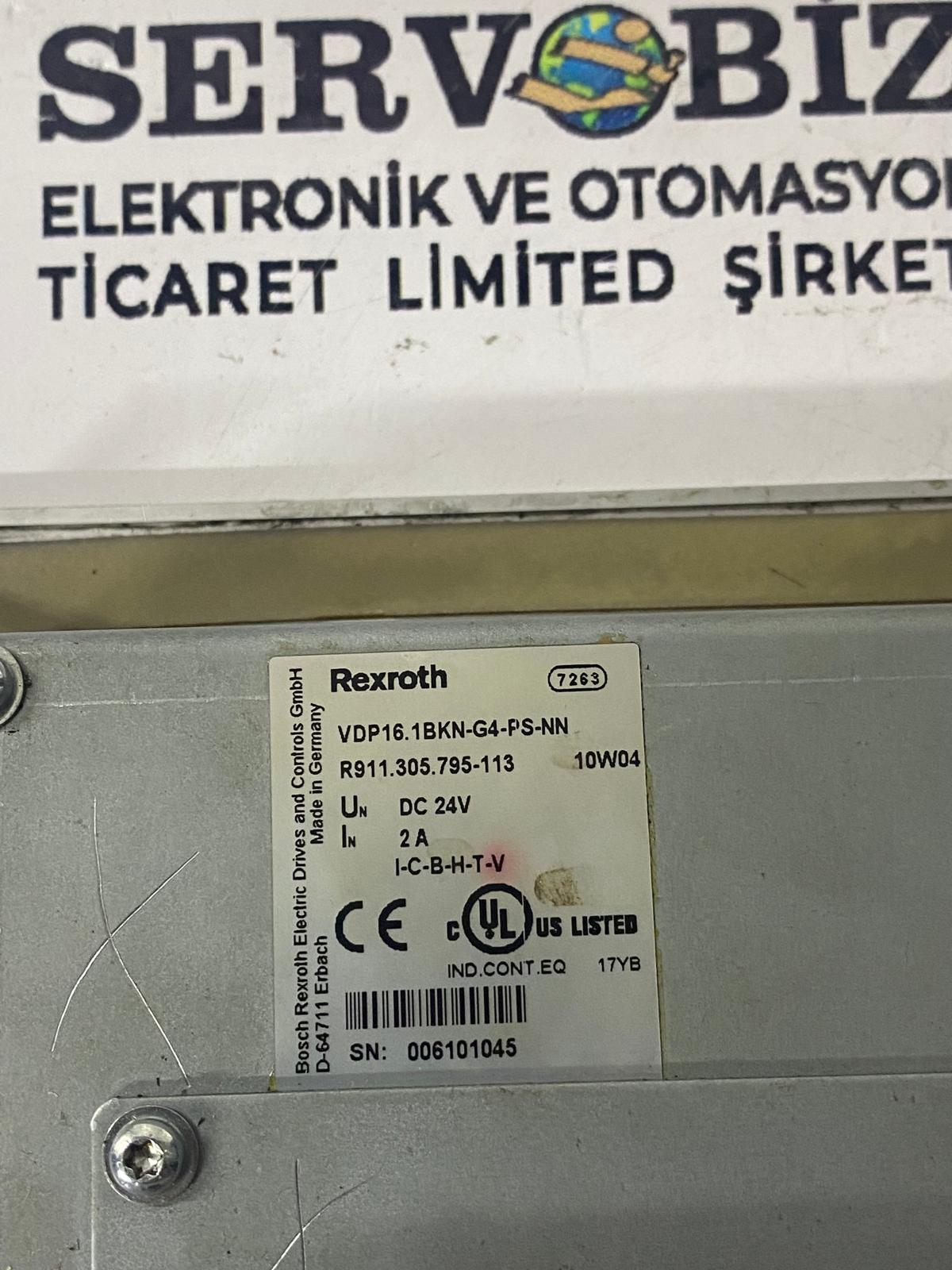 REXROTH VDP16.1BKN-G4-PS-NN