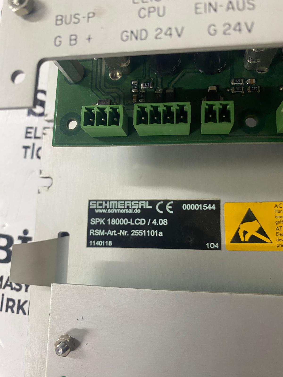 SCHMERSAL SPK 18000-LCD