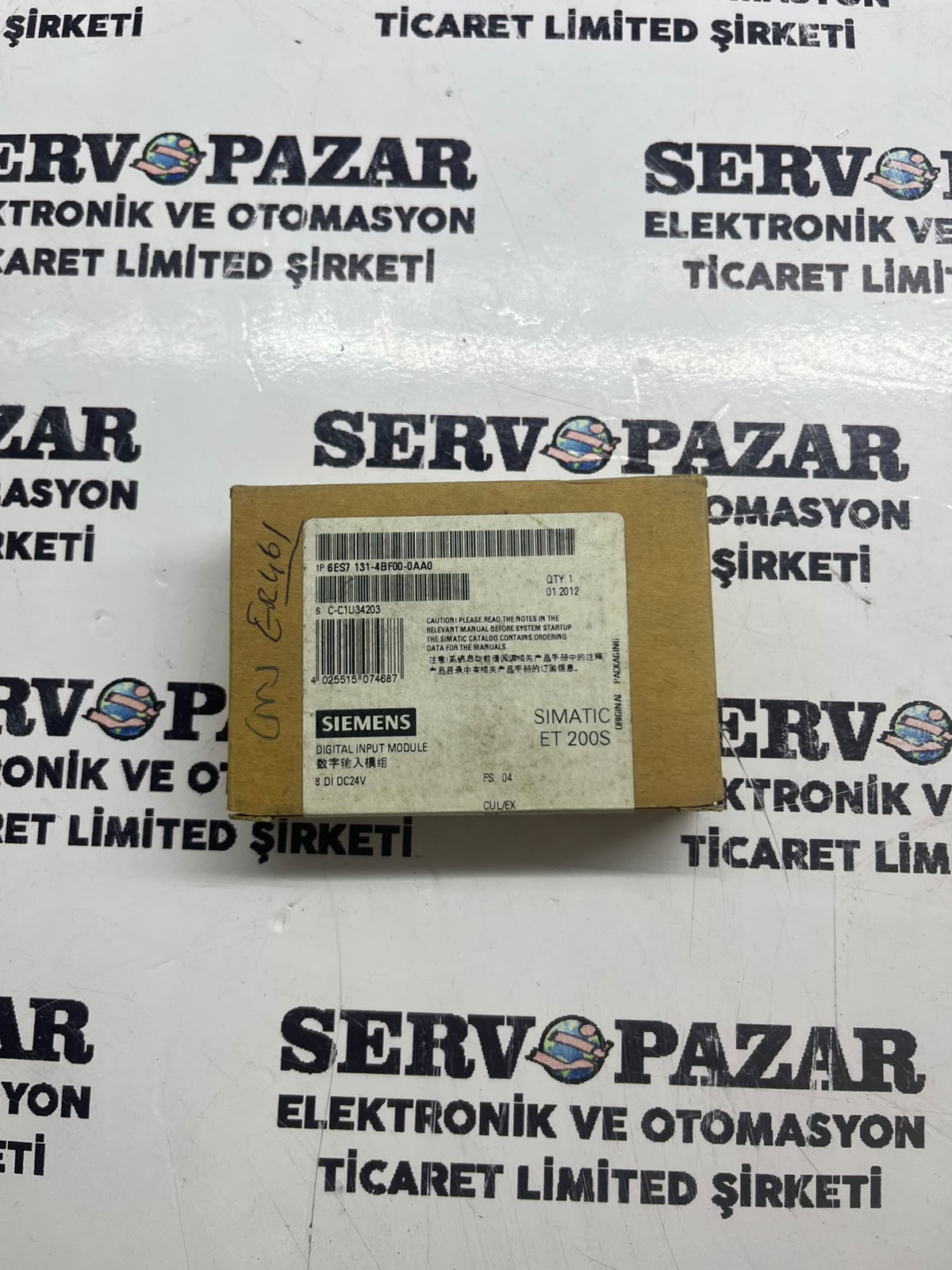Siemens 6ES7 131-4BF00-0AA0 ET 200S 8 DI 24V DC Dijital Giriş Modülü – Sıfır