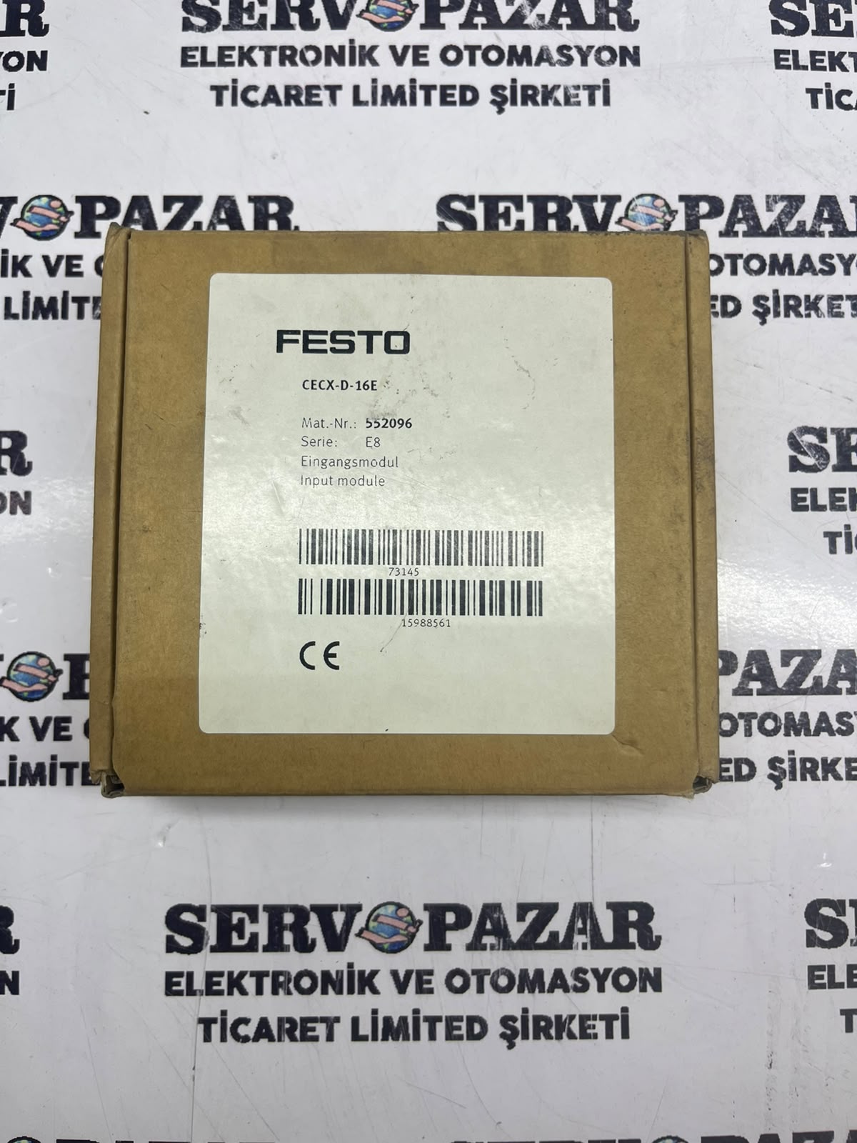 Festo CECX-D-16E Dijital Giriş Modülü (16 DI 24V DC PNP) 543209 – Sıfır