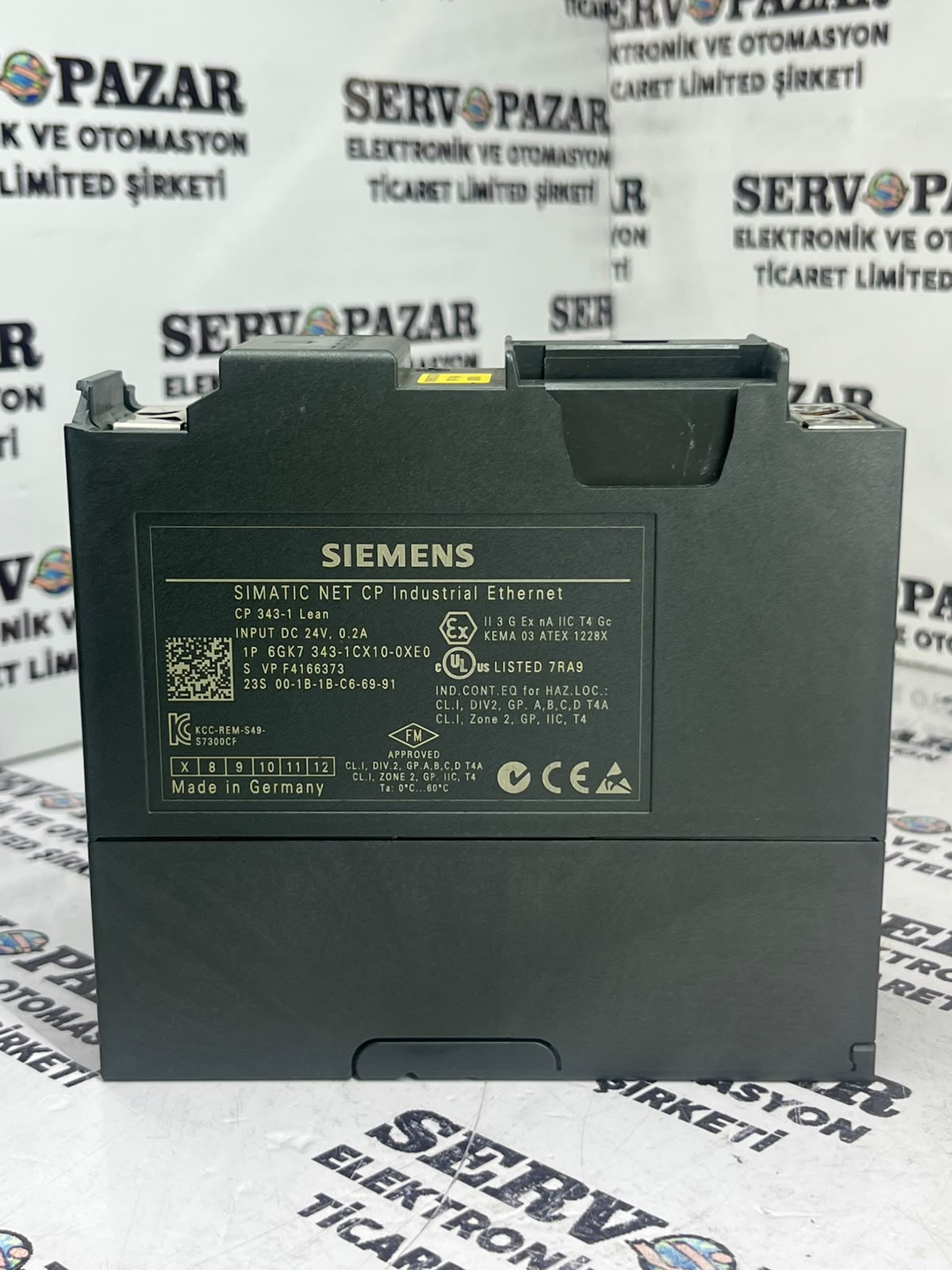 Siemens SIMATIC S7-300 CP 343-1 Lean Ethernet Modülü (6GK7343-1CX10-0XE0 / 6GK7 343-1CX10-0XE0) – Worldwide Shipping