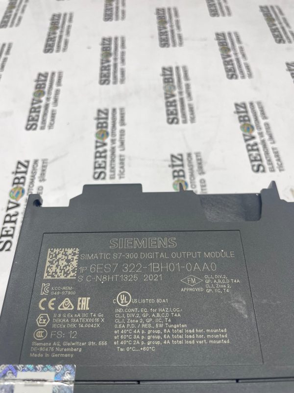 SIEMENS 6ES7 322-1BH01-0AA0