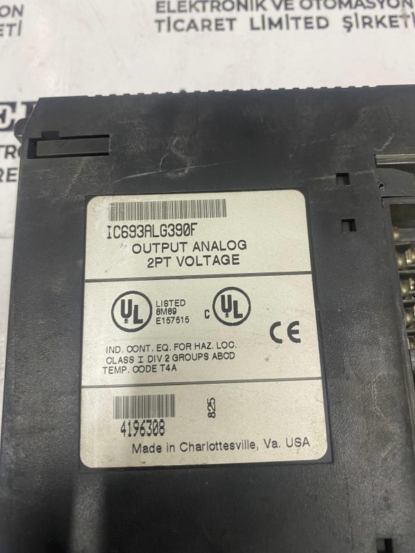 GE Fanuc IC693ALG390F