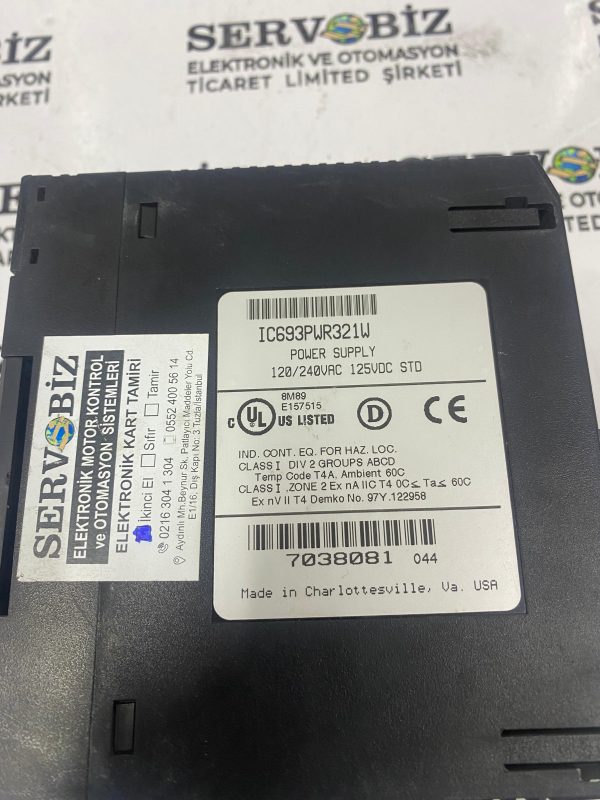 GE Fanuc IC693PWR321W