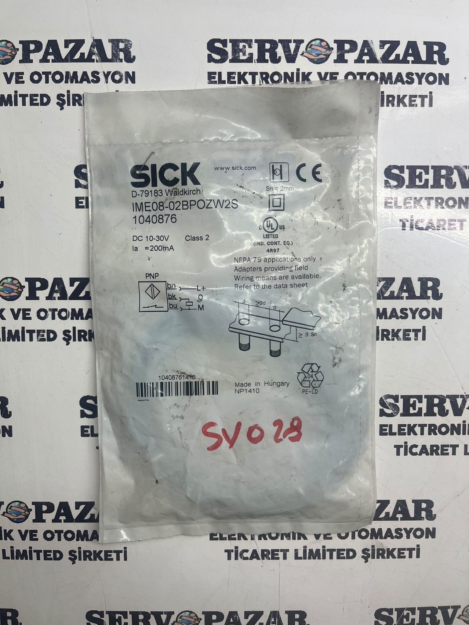 SICK IME08-02BPOZW2S