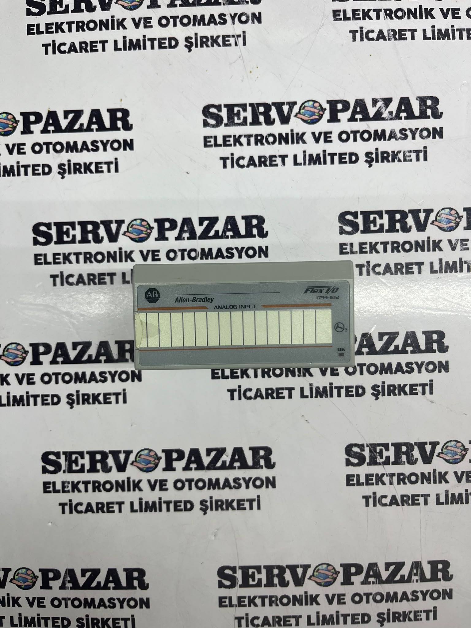 WhatsApp Image 2026-08-05 at 13.36.27 Allen-Bradley 1794-IE12 FLEX I/O 12 Kanal Analog Giriş Modülü – İkinci El