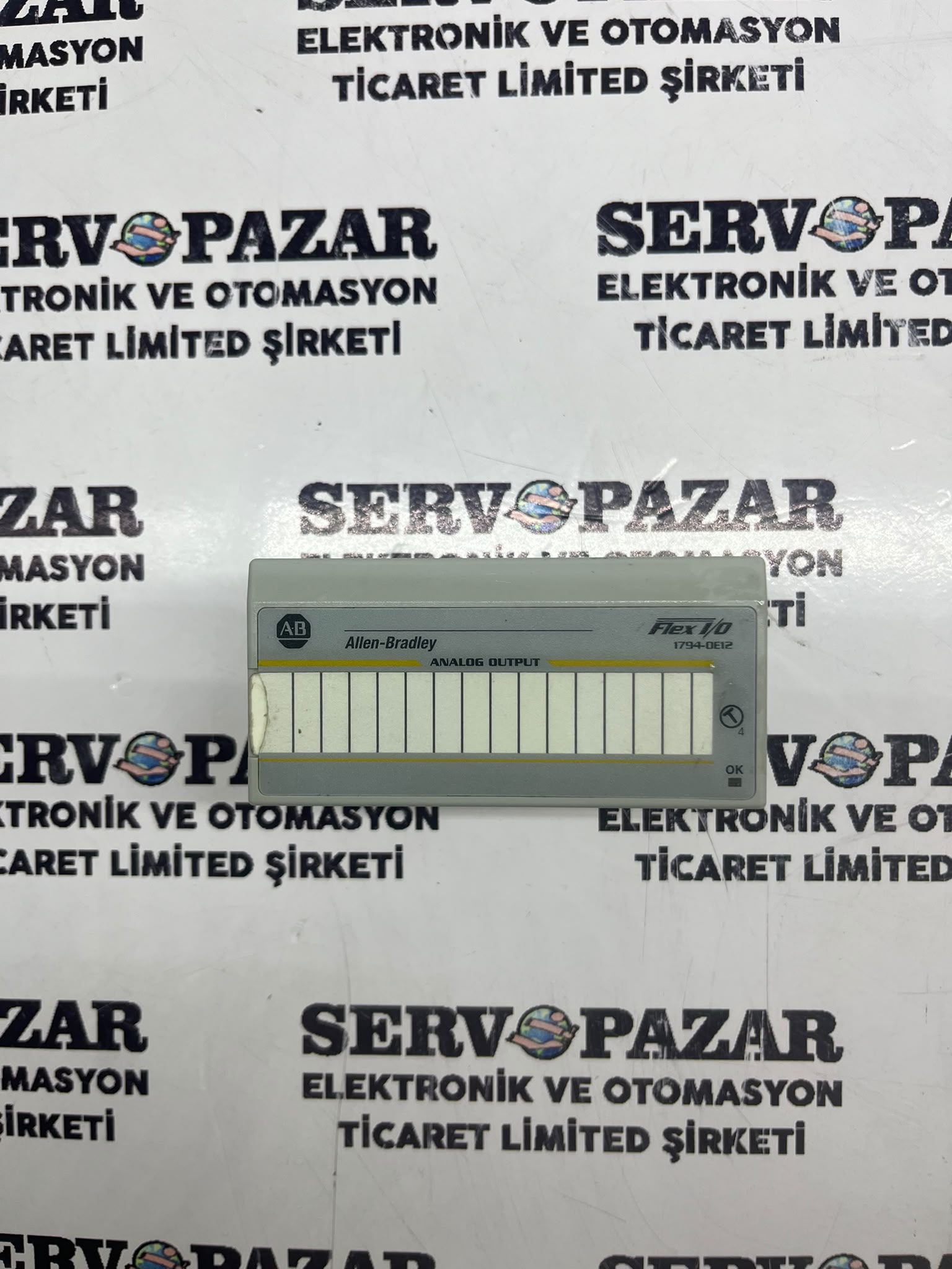 WhatsApp Image 2026-08-05 at 13.36.45 Allen-Bradley 1794-OE12 FLEX I/O 12 Kanal Analog Çıkış Modülü – İkinci El