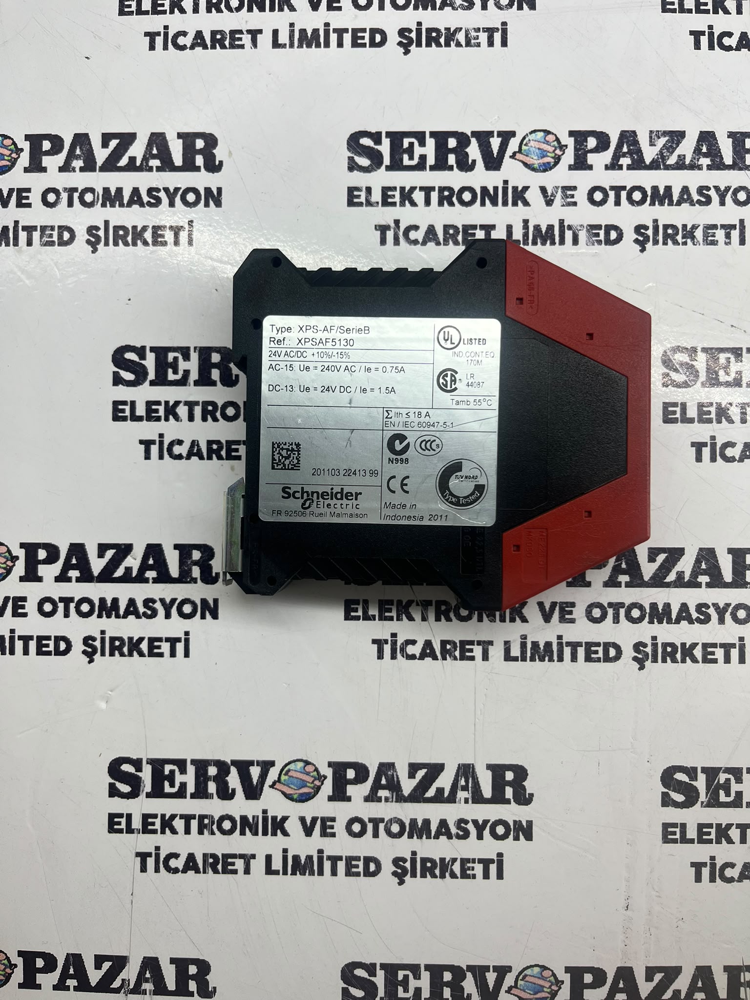 WhatsApp Image 2026-08-05 at 13.45.11 (1) Schneider XPSAF5130 Emniyet Rölesi (24V AC/DC, 3 NO) – İkinci El