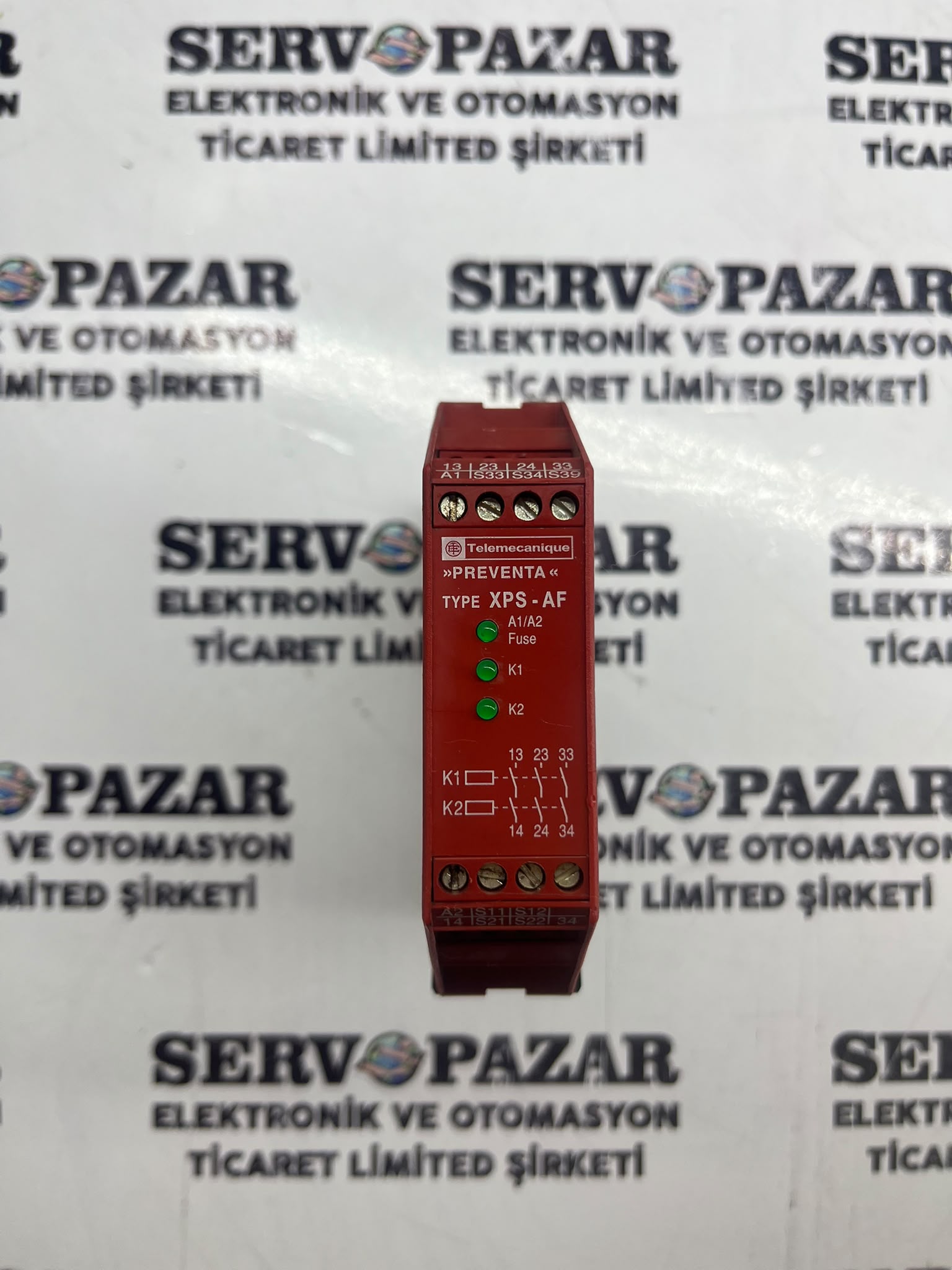 WhatsApp Image 2026-08-05 at 13.45.11 Schneider XPSAF5130 Emniyet Rölesi (24V AC/DC, 3 NO) – İkinci El