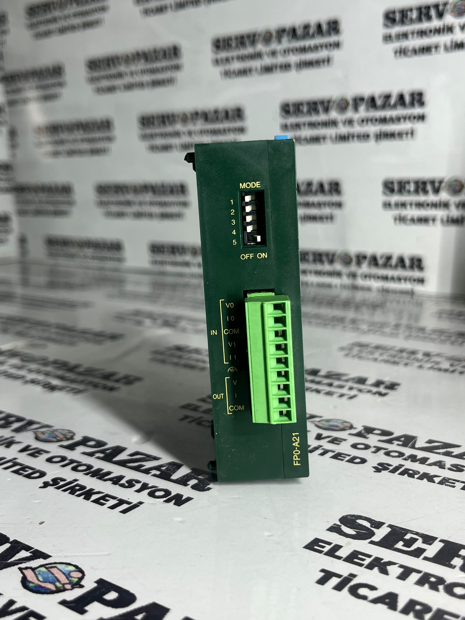 WhatsApp Image 2026-08-05 at 14.24.41 Panasonic NAiS FP0-A21 Analog I/O Modülü (2 Analog Giriş / 1 Analog Çıkış) – İkinci El