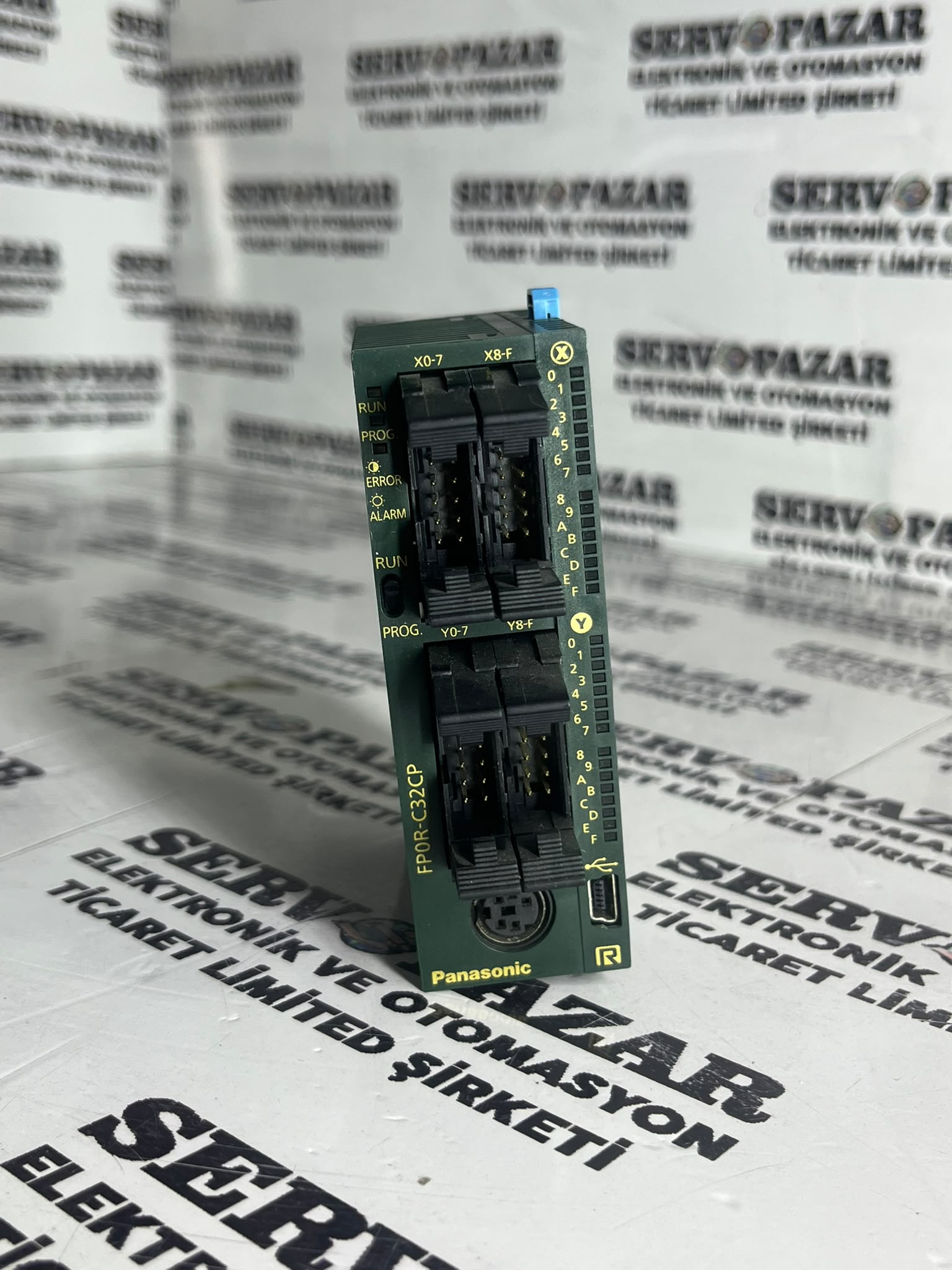WhatsApp Image 2026-08-05 at 14.24.42 Panasonic FP0R-C32CP (AFP0RC32CP) 32 I/O Transistör PNP Çıkışlı PLC CPU – İkinci El