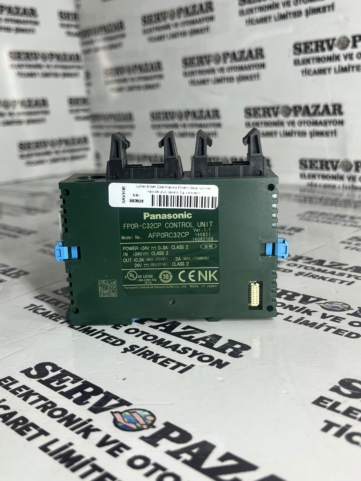 WhatsApp Image 2026-08-05 at 14.24.43 Panasonic FP0R-C32CP (AFP0RC32CP) 32 I/O Transistör PNP Çıkışlı PLC CPU – İkinci El