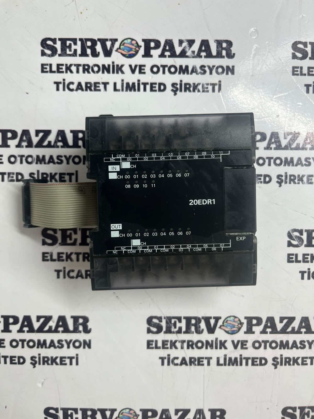 WhatsApp Image 2026-08-05 at 14.32.45 Omron CP1W-20EDR1 20 Kanal PLC Genişleme Modülü (12 Giriş / 8 Röle Çıkış) – İkinci El