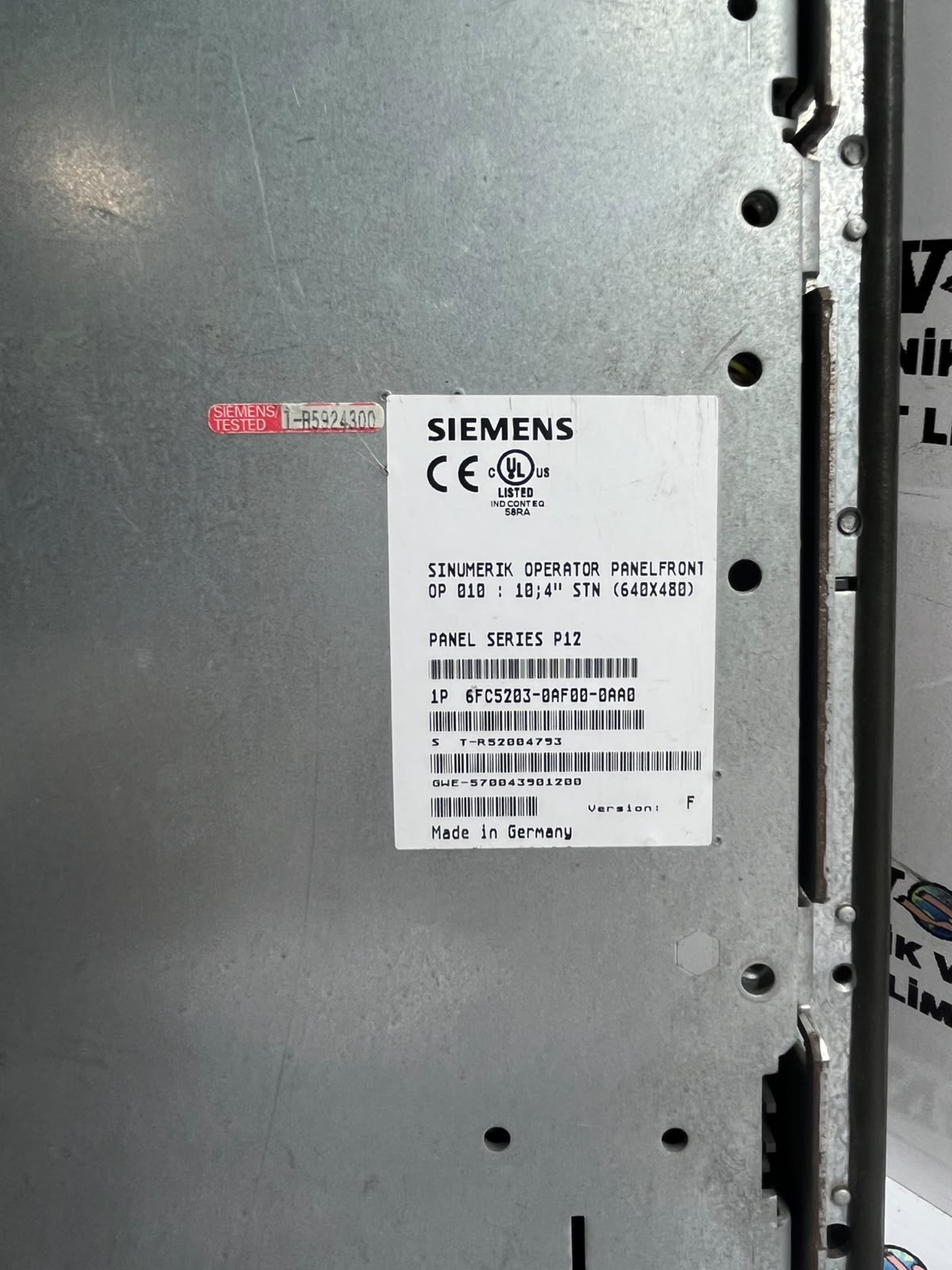 WhatsApp Image 2026-08-05 at 14.50.08 (2) Siemens 6FC5203-0AF00-0AA0 SINUMERIK CNC Makine Kontrol Paneli (MCP) İkinci El
