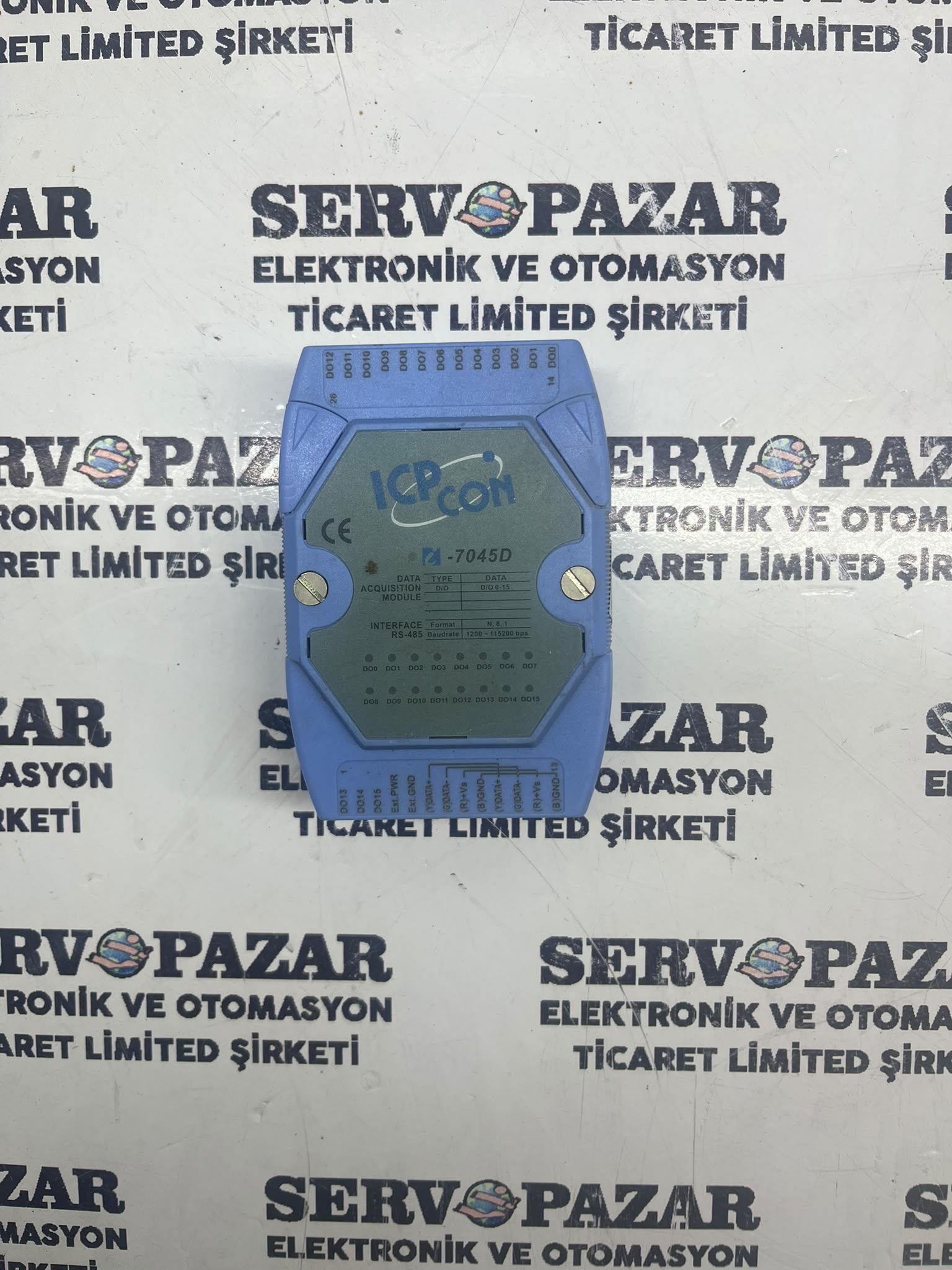 WhatsApp Image 2026-08-06 at 09.50.55 ICP DAS I-7045D 16 Kanal Dijital Çıkış Modülü (RS-485 / Modbus RTU, Ekranlı) – İkinci El