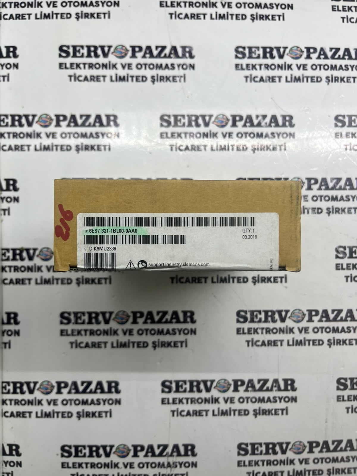 Siemens 6ES7 321-1BL00-0AA0 S7-300 SM 321 Dijital Giriş Modülü (32 DI 24V DC) – Sıfır