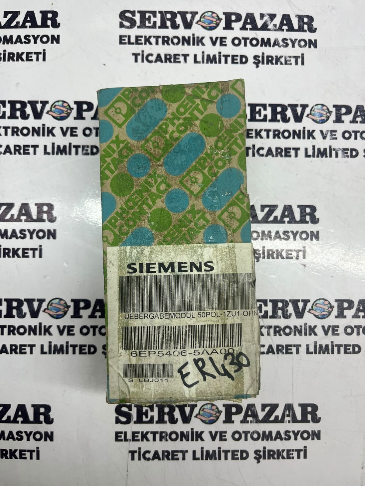 WhatsApp Image 2026-08-06 at 14.44.54 Siemens 6EP5406-5AA00 Klemens Dönüştürücü Modül (50-Pin IDC – Vidalı Klemens) – Sıfır