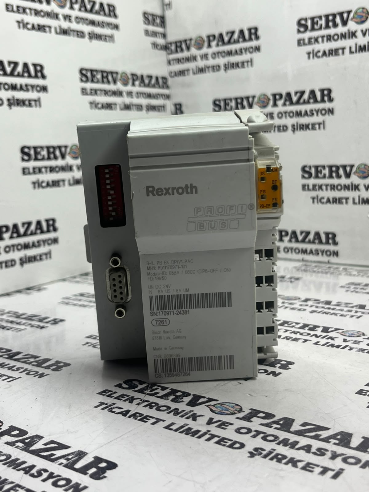 WhatsApp Image 2026-08-06 at 15.28.56 Bosch Rexroth R-IL PB BK DP/V1 Inline Profibus-DP/V1 Bus Coupler Modülü