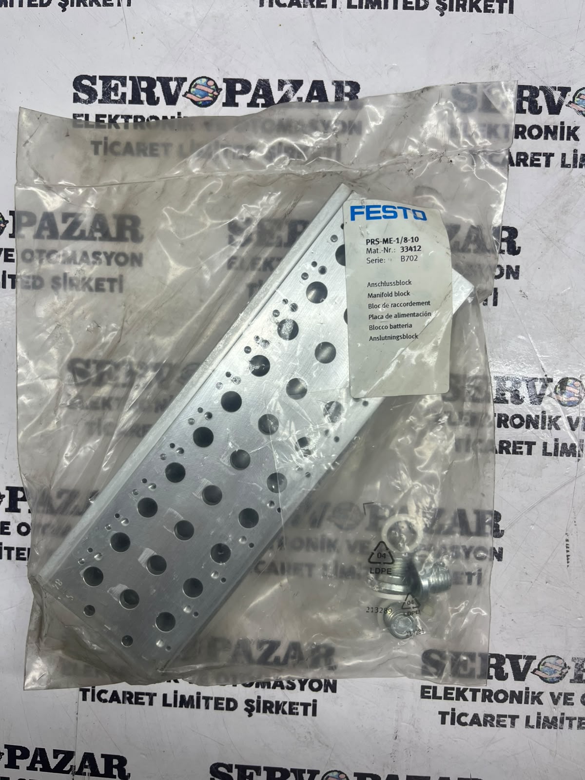 WhatsApp Image 2026-08-06 at 16.30.23 (1) Festo PRS-ME-1/8-10 Manifold Bloğu (12316 – G 1/8″ 10’lu Pnömatik Valf Bloğu) – Sıfır