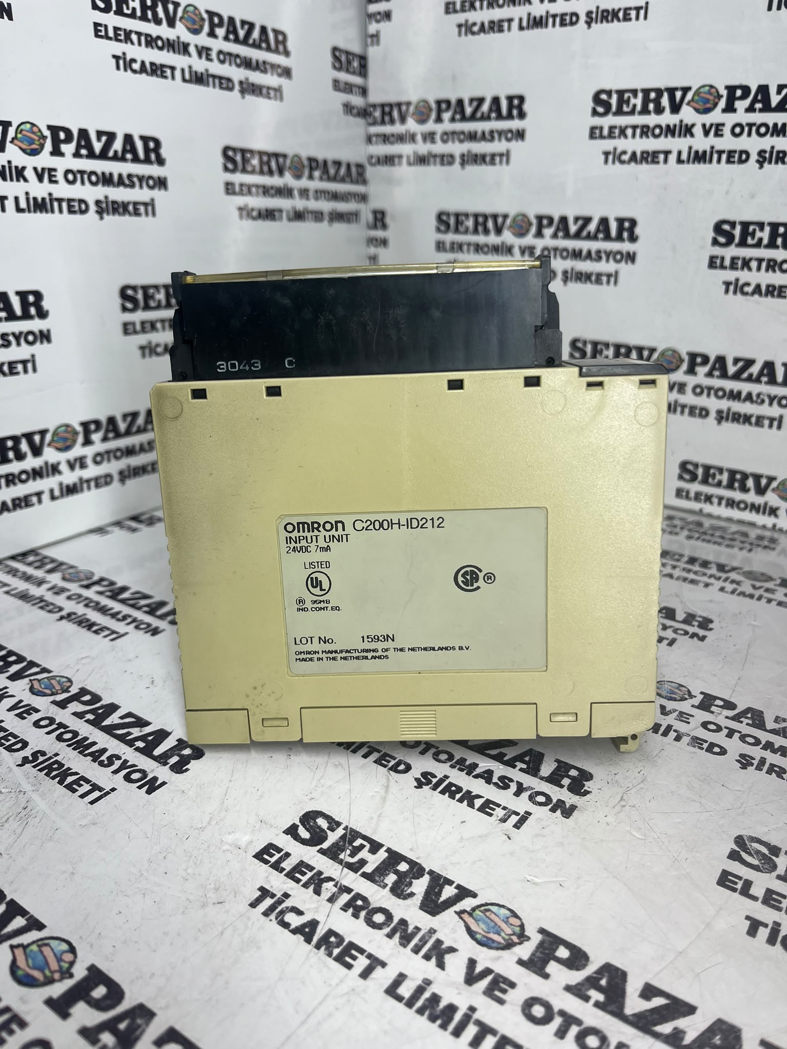 Omron C200H-ID212 PLC Dijital Giriş Modülü (16 Kanal 24V DC Input)
