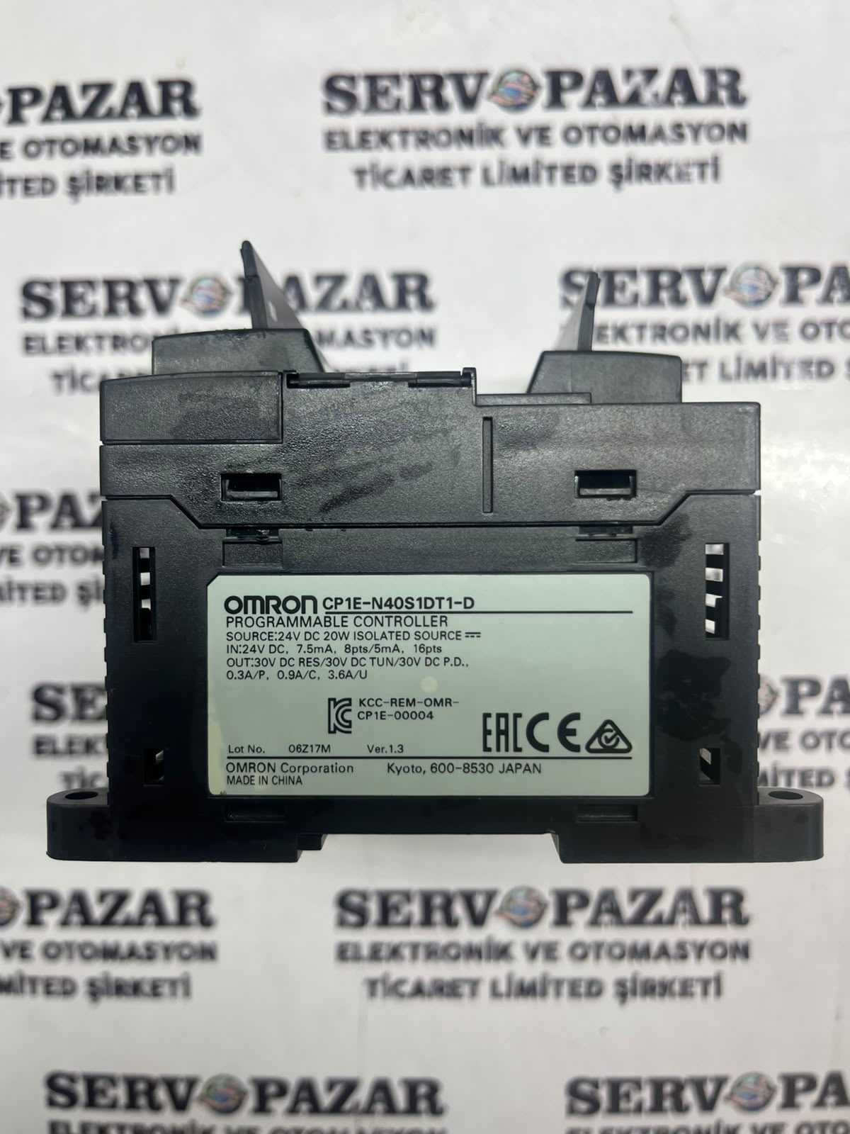 Omron CP1E-N40S1DT1-D Kompakt PLC Ünitesi