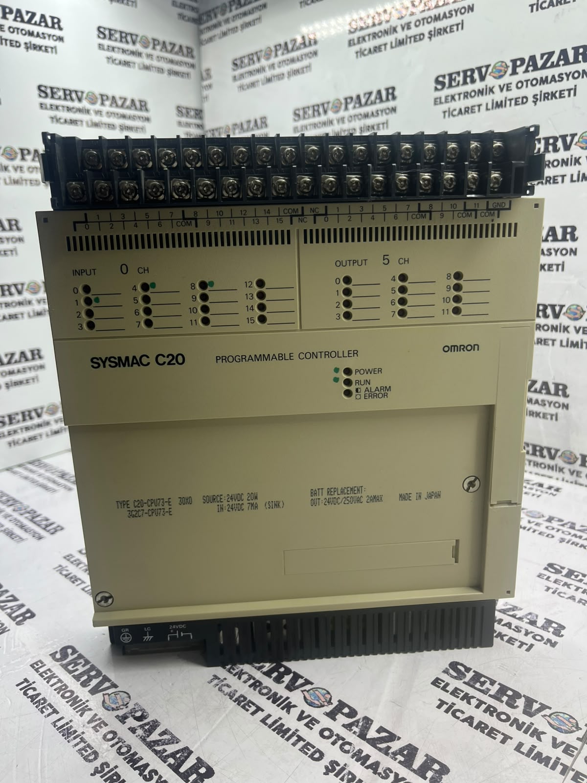 Omron C20-CPU73-E Kompakt PLC Ünitesi