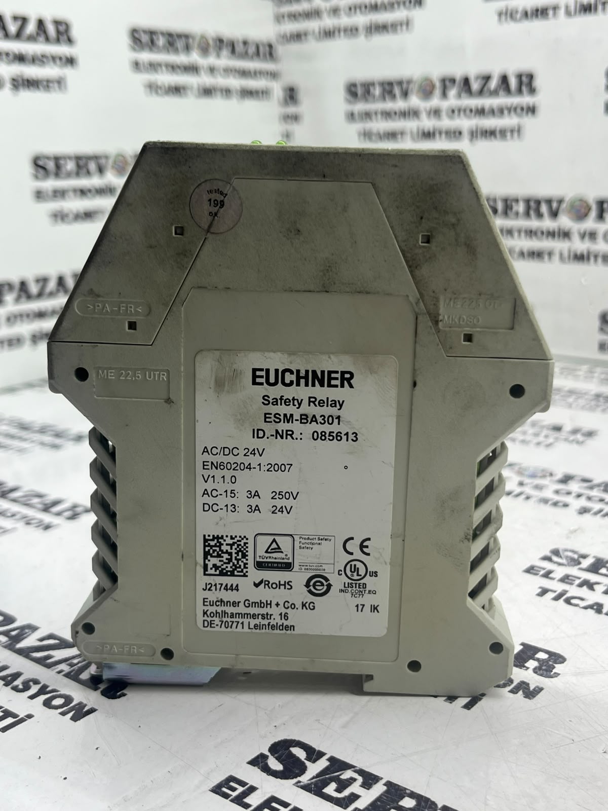 WhatsApp Image 2026-08-07 at 10.51.14-3 Euchner ESM-BA301 Emniyet Rölesi (Safety Relay / Emergency Stop Module)