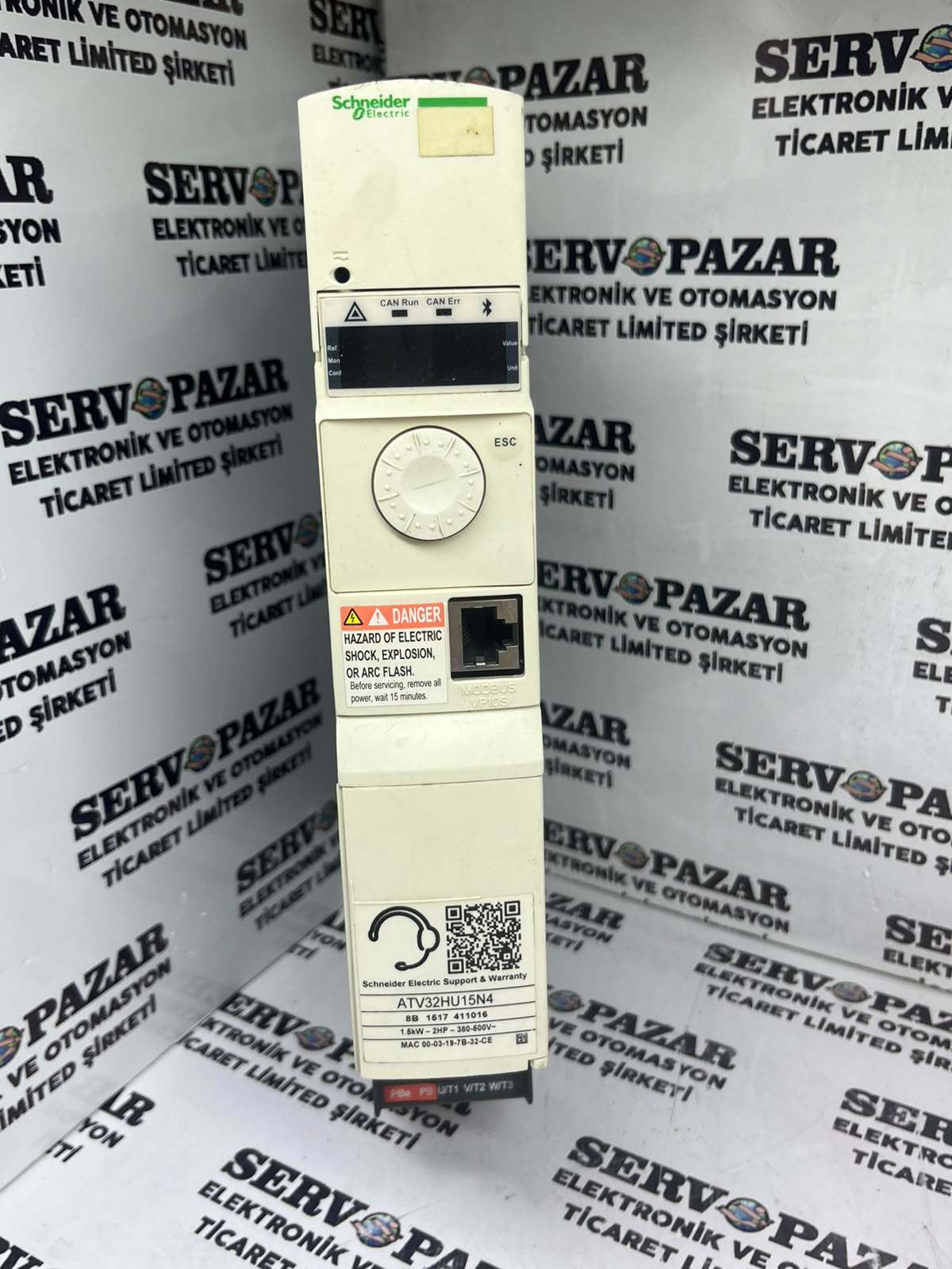 WhatsApp Image 2026-08-07 at 11.54.45 Schneider Altivar 32 (ATV32HU15N4) 1.5 kW / 2 HP 3-Faz 380-500V AC Hız Kontrol Cihazı (Sürücü)