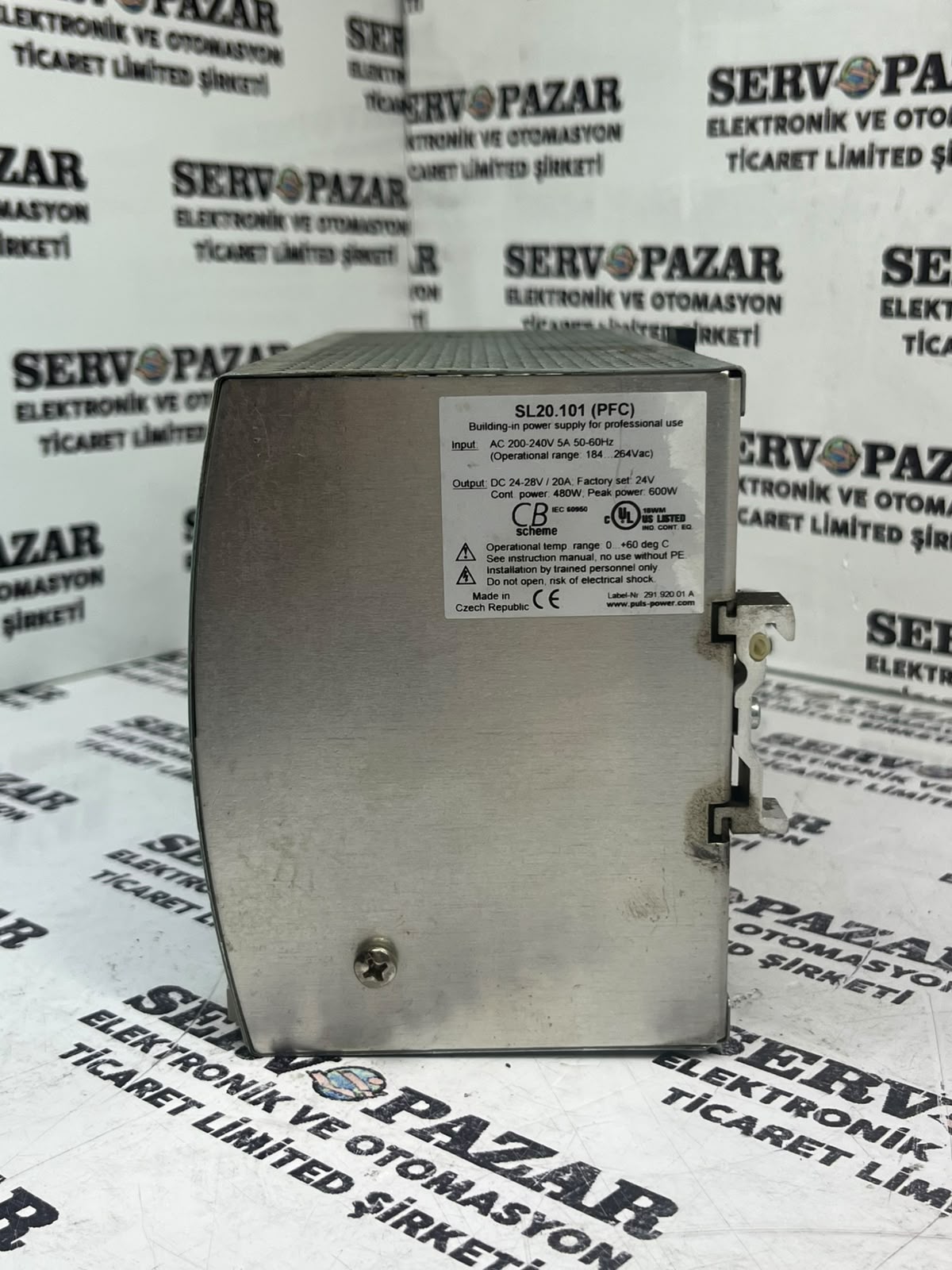 WhatsApp Image 2026-08-07 at 12.12.45-2 PULS SilverLine SL20.101 Endüstriyel Güç Kaynağı (24V DC / 20A – 480W Power Supply)