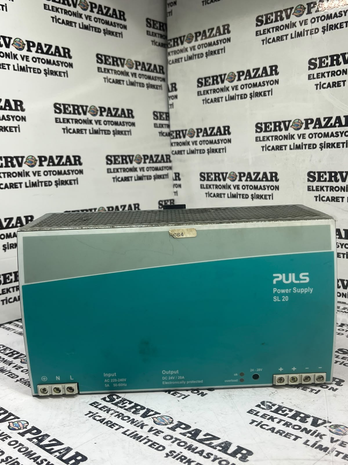 WhatsApp Image 2026-08-07 at 12.12.45 PULS SilverLine SL20.101 Endüstriyel Güç Kaynağı (24V DC / 20A – 480W Power Supply)