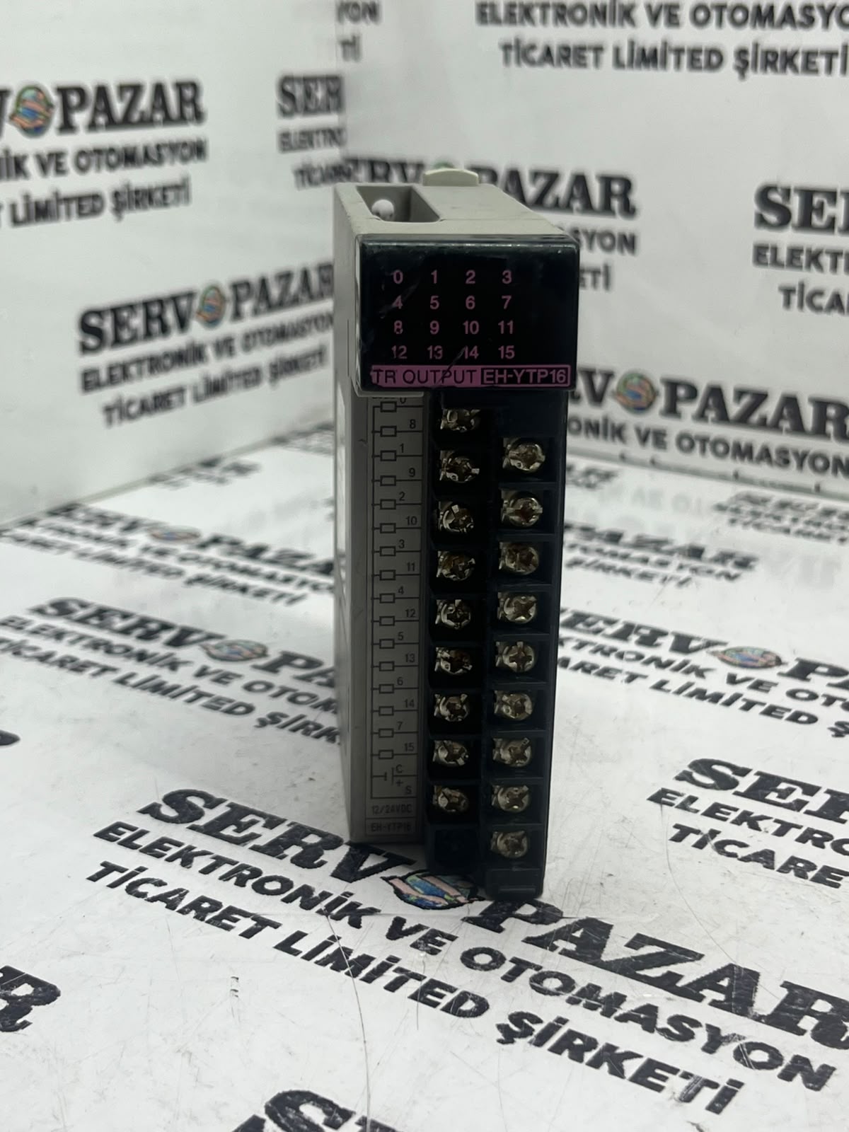 Hitachi EH-150 / EHV Series EH-YTP16 16-Channel Transistor Output Module (16 Kanal DC Çıkış Modülü)