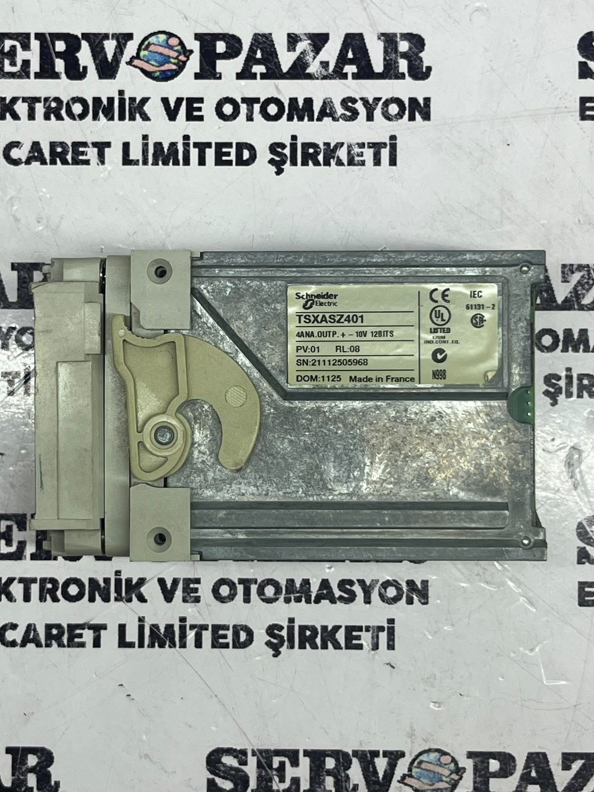 Schneider Modicon TSX Premium (TSXASZ401) 4-Channel Analog Output Module (4 Kanal Analog Çıkış Modülü)