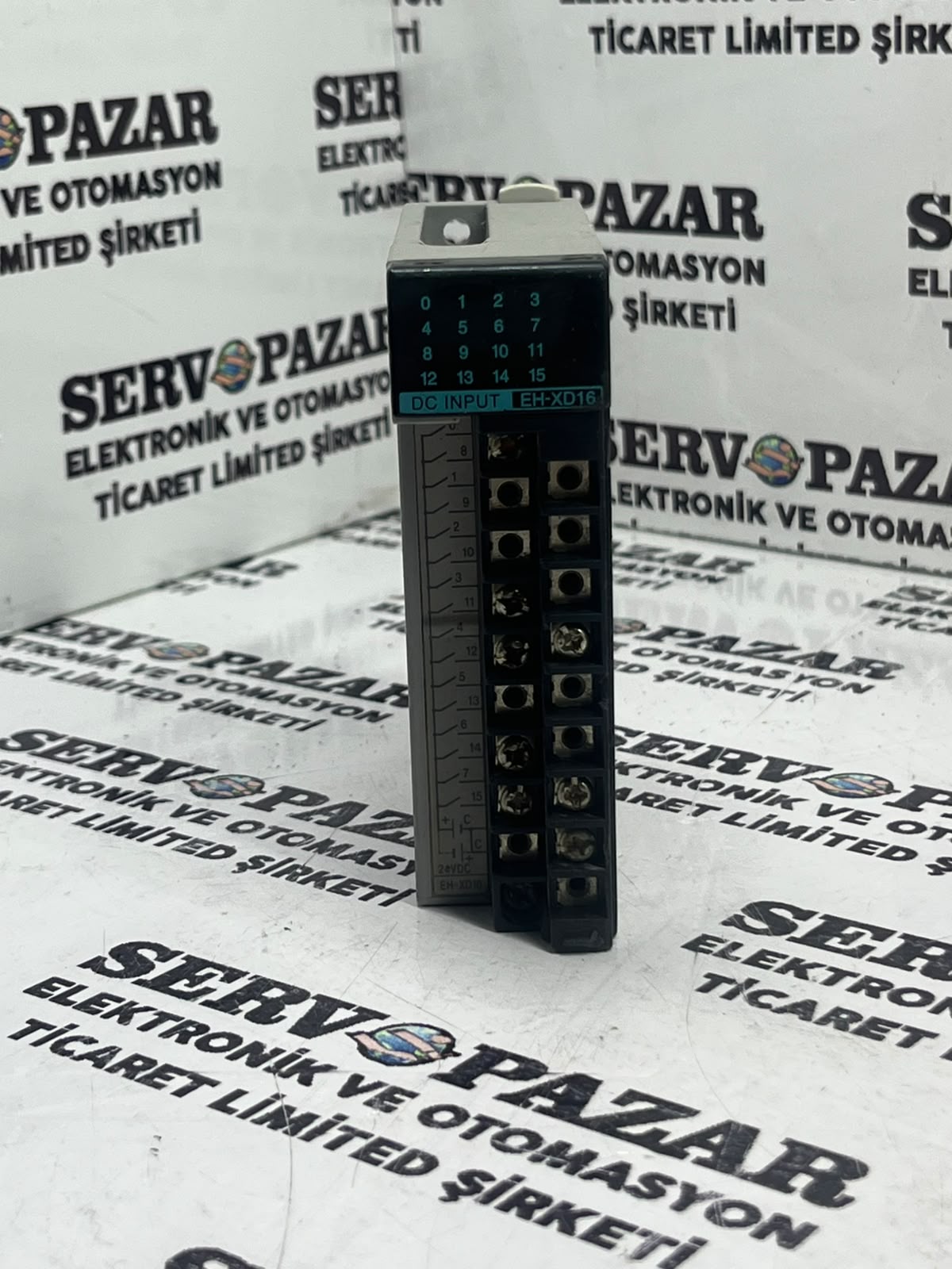 Hitachi EH-150 / EHV Series EH-XD16 16-Channel DC Input Module (16 Kanal DC Giriş Modülü)