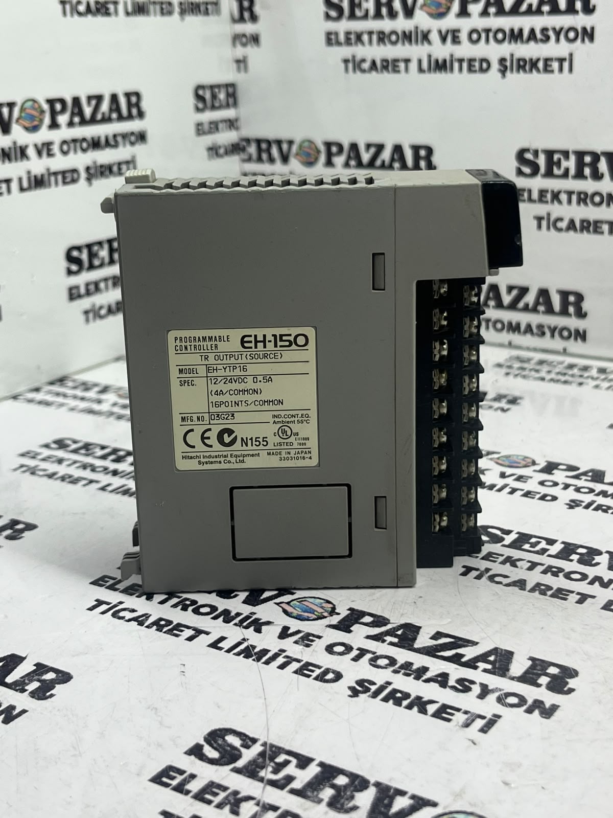 Hitachi EH-150 / EHV Series EH-YTP16 16-Channel Transistor Output Module (16 Kanal DC Çıkış Modülü)