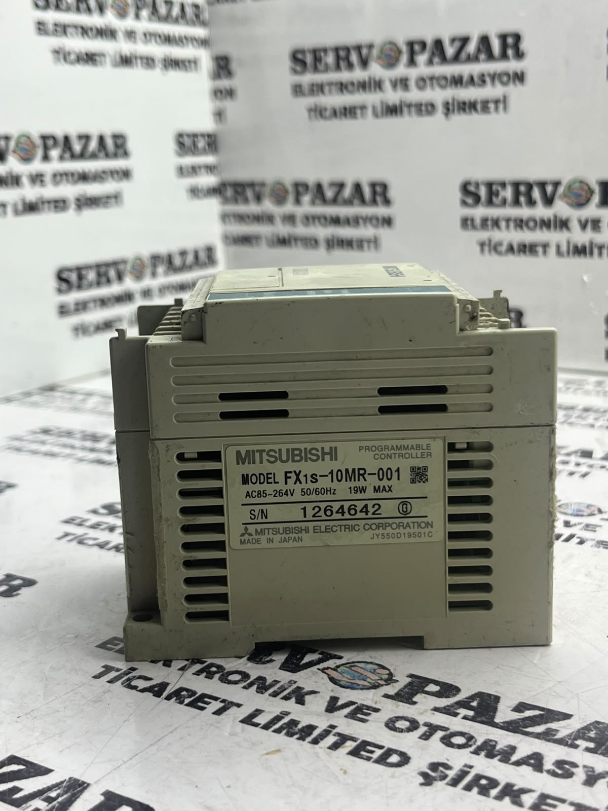 Mitsubishi FX1S-10MR-001 (FX1S-10MR-D) 10 I/O Compact PLC Base Unit (24V DC / Röle Çıkışlı)