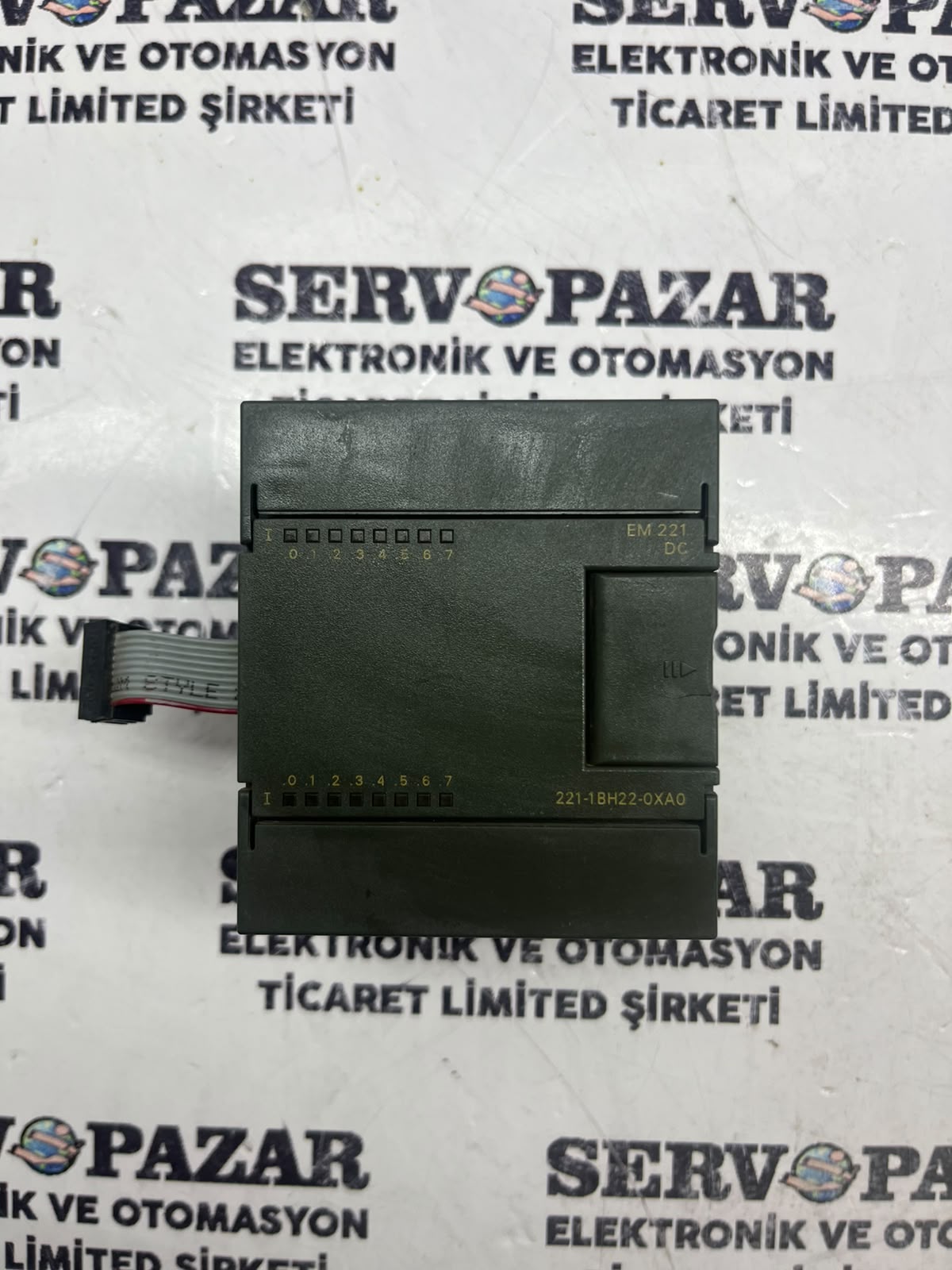 Siemens S7-200 EM 221 Dijital Giriş Modülü (6ES7 221-1BH22-0XA0 – 16 DI 24V DC) – İkinci El