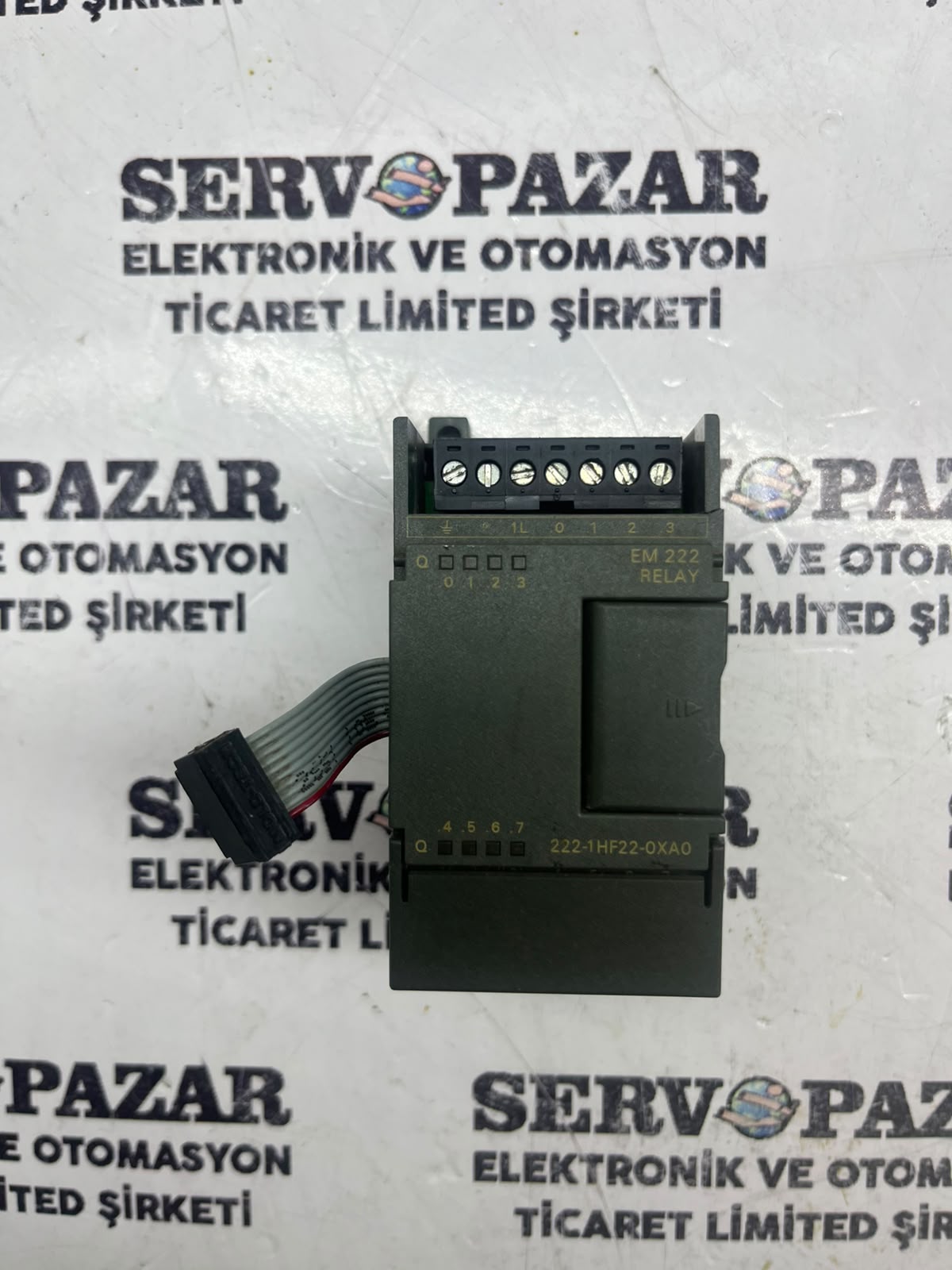 Siemens S7-200 EM 222 Dijital Çıkış Modülü (6ES7 222-1HF22-0XA0 – 8 Röle Çıkışlı DO) – İkinci El