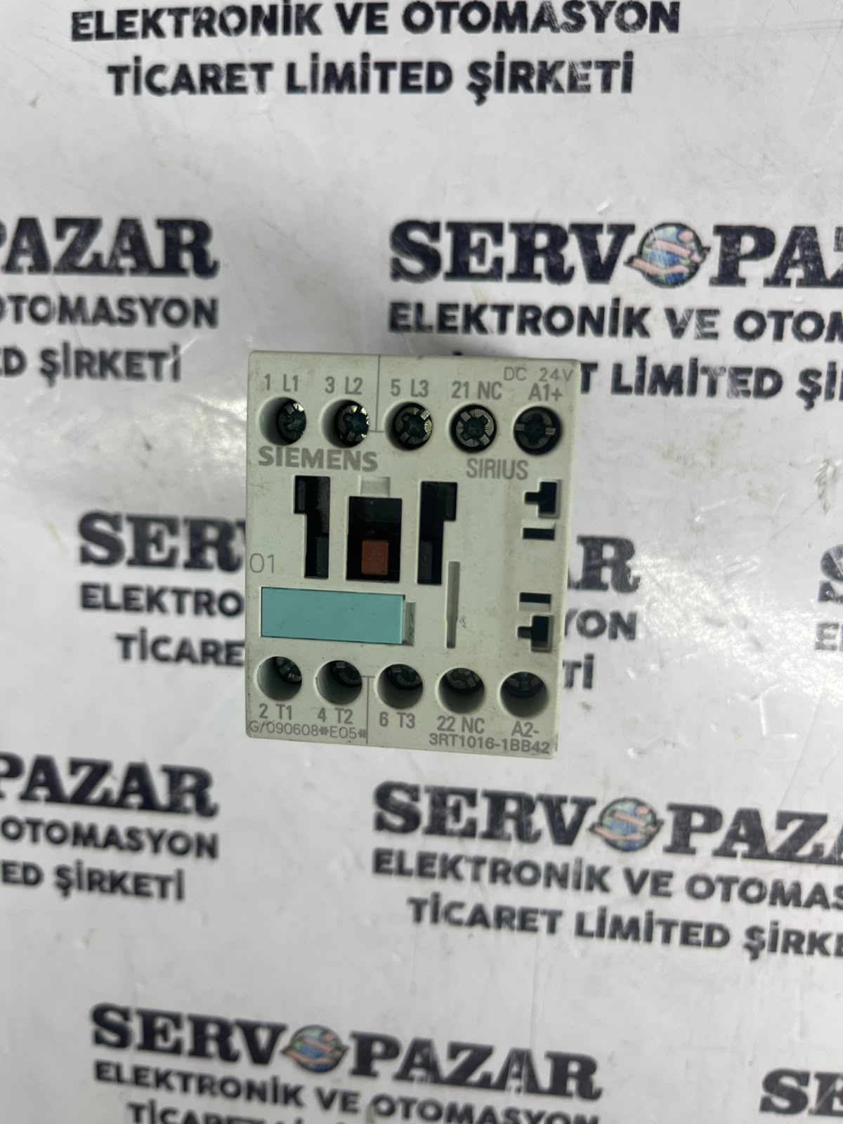 Siemens SIRIUS 3RT1016-1BB42 Güç Kontaktörü (24V DC Bobin / 4 kW / 9A / 1 NO Dahili Kontak – S00 Boyut) – Worldwide Shipping