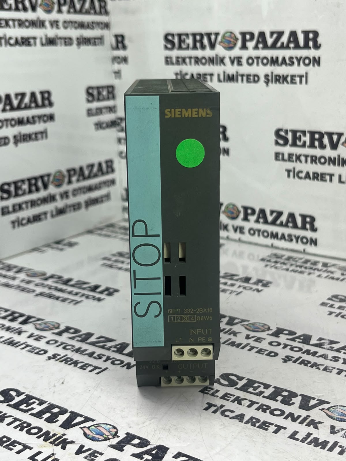 WhatsApp Image 2026-08-07 at 13.17.58 (1) Siemens SITOP PSU100S 24V 2.5A Endüstriyel Ray Tipi Güç Kaynağı (6EP1332-2BA10 / 6EP1 332-2BA10 – 60W Power Supply) – Worldwide Shipping