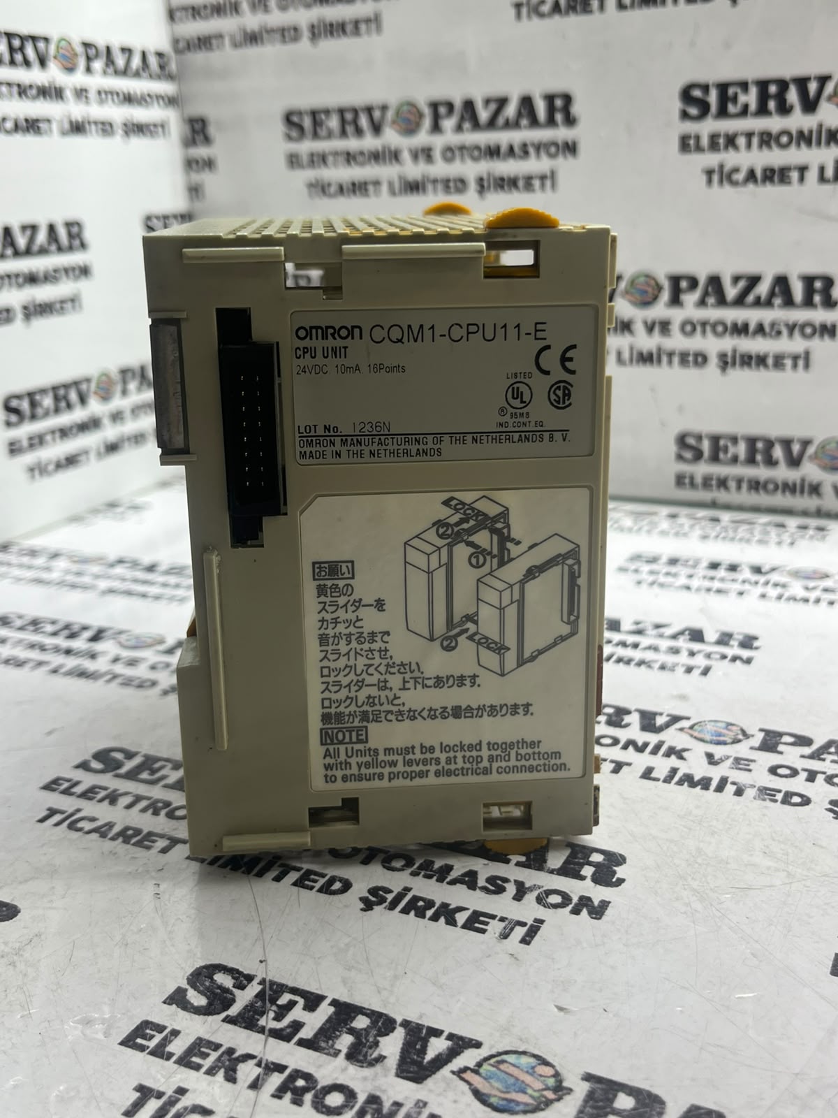WhatsApp Image 2026-08-07 at 15.45.18 Omron CQM1-CPU11-E Kompakt PLC CPU İşlemci Ünitesi (CQM1 CPU11-E / 3.2K Word Program Memory / 16 Dahili DI) – Worldwide Shipping